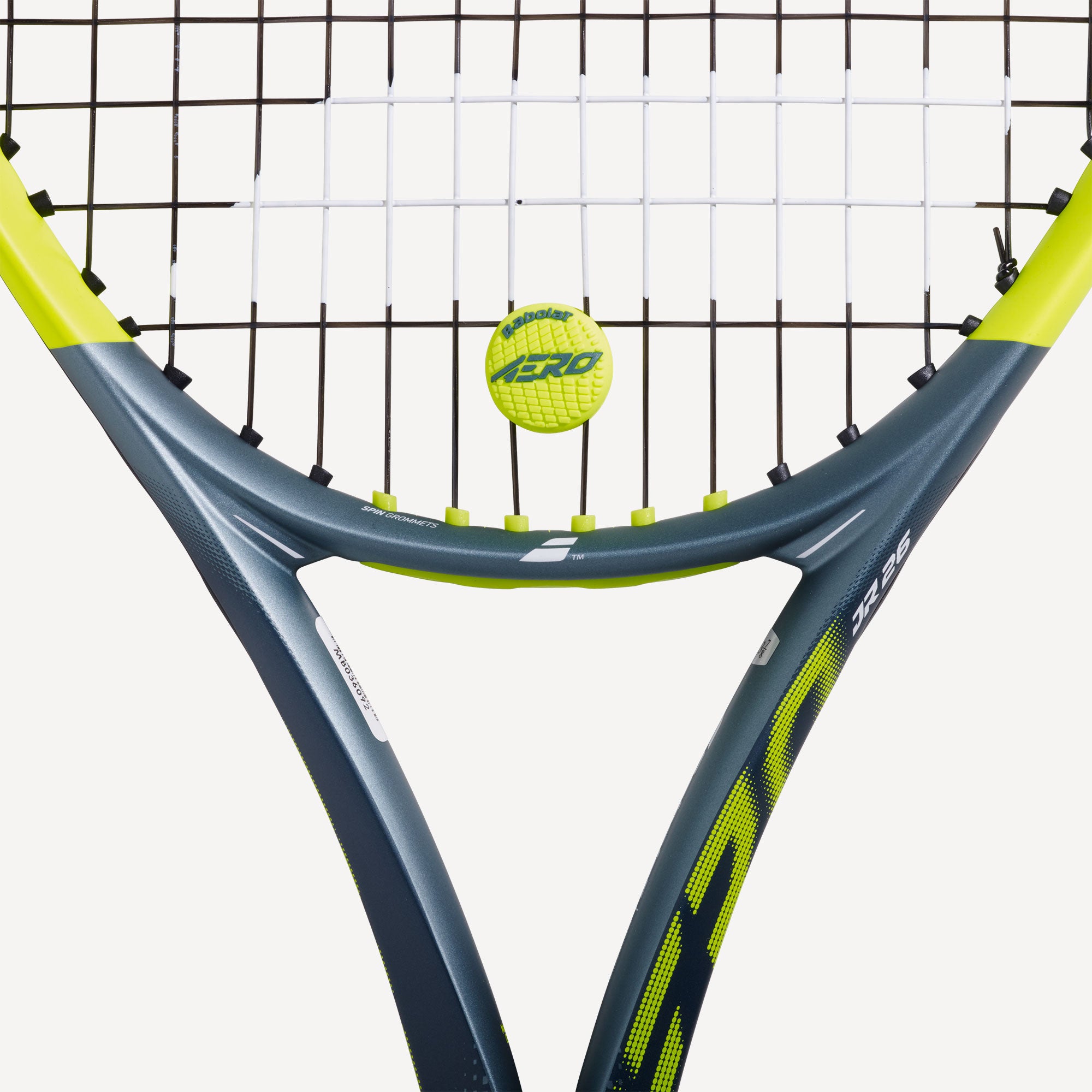 Babolat Aero Tennis Dampener - Grey/Yellow (3)