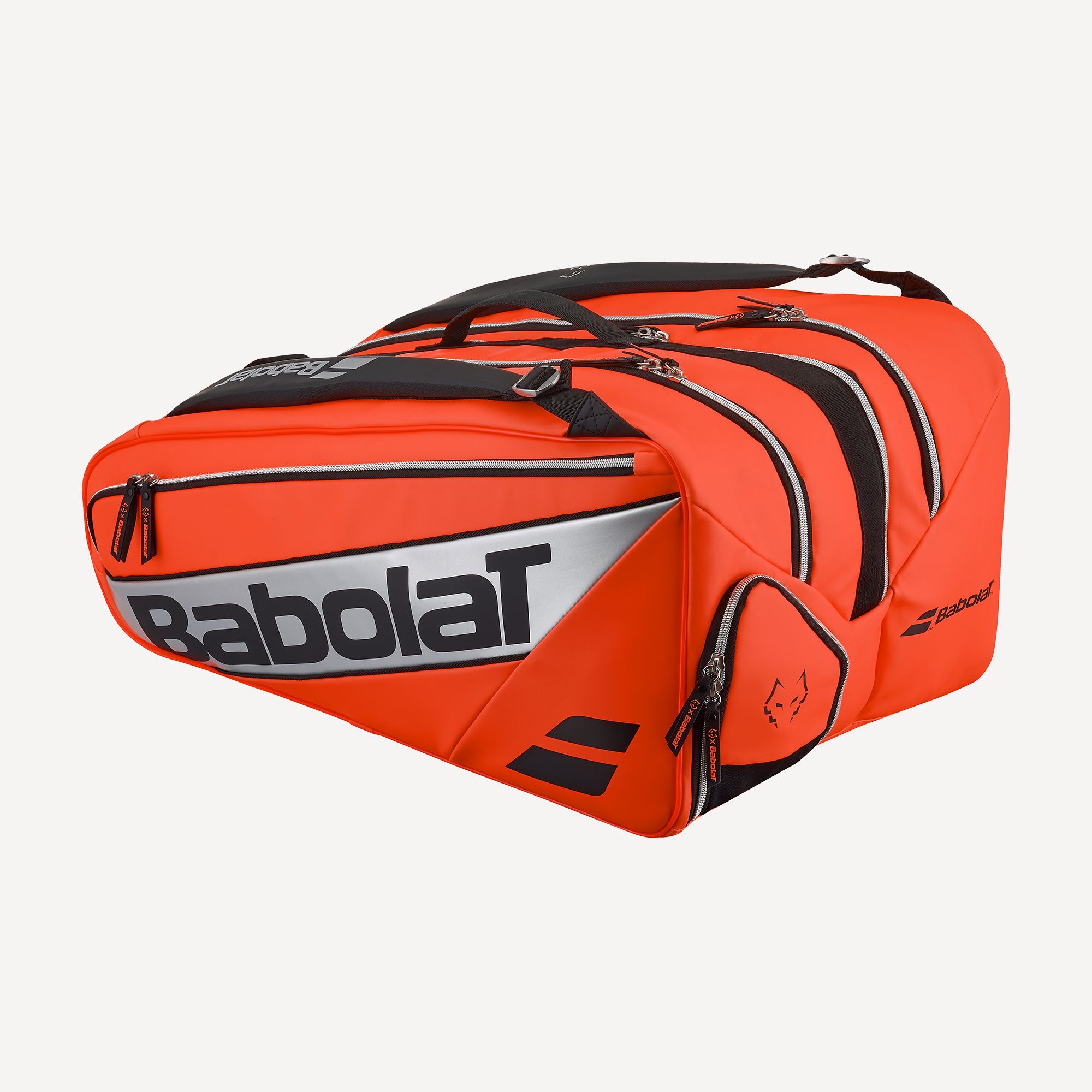 Babolat Pro Juan Lebron Racket Holder Padel Bag - Orange (2)