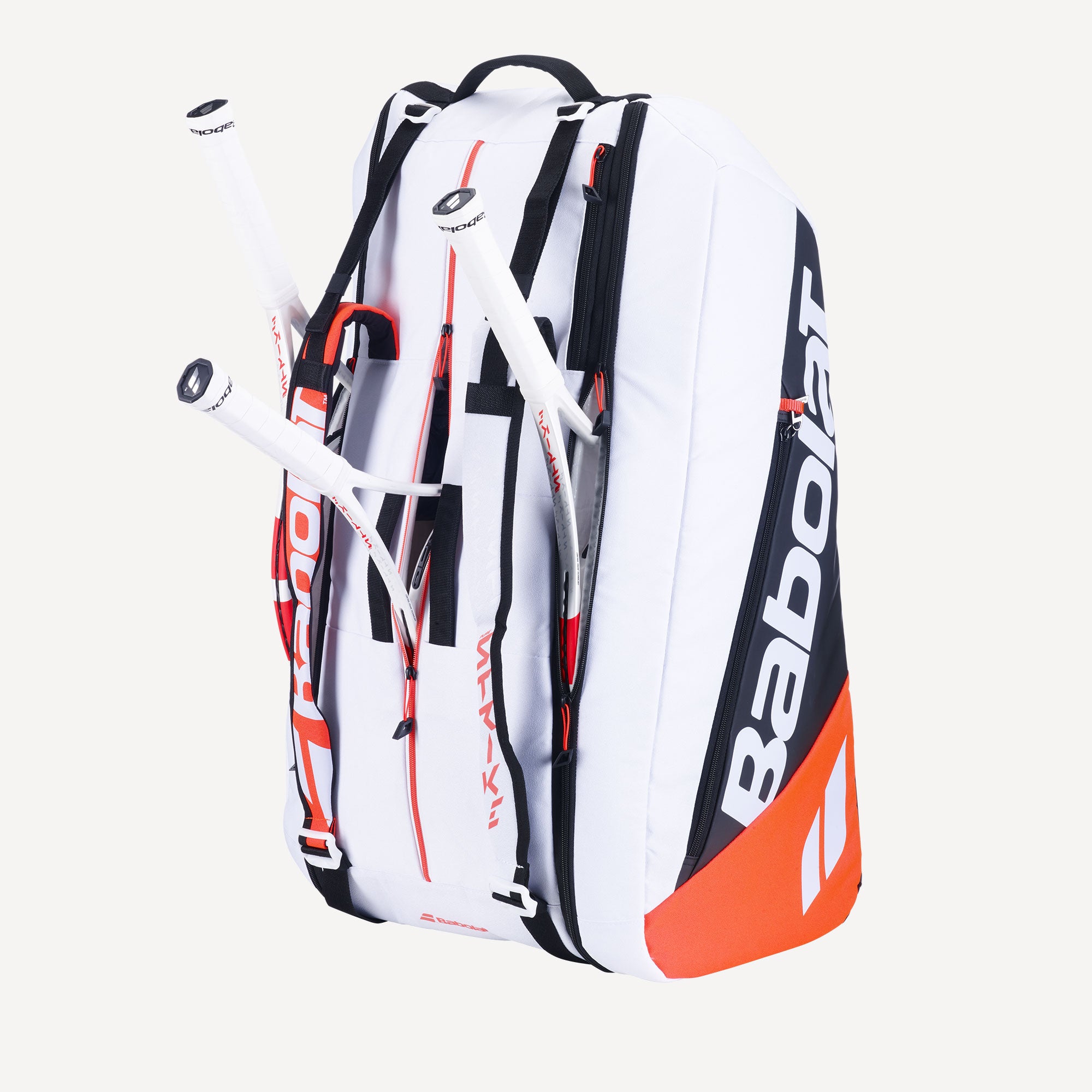 Babolat Pure Strike 12 Racket 4th Gen Tennis Bag - White (4)