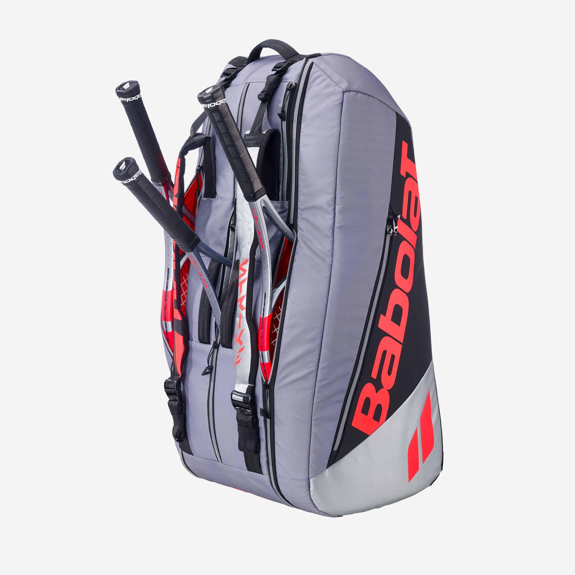 Babolat Pure Strike 9 Racket Carbon Grey Tennis Bag - Grey (4)