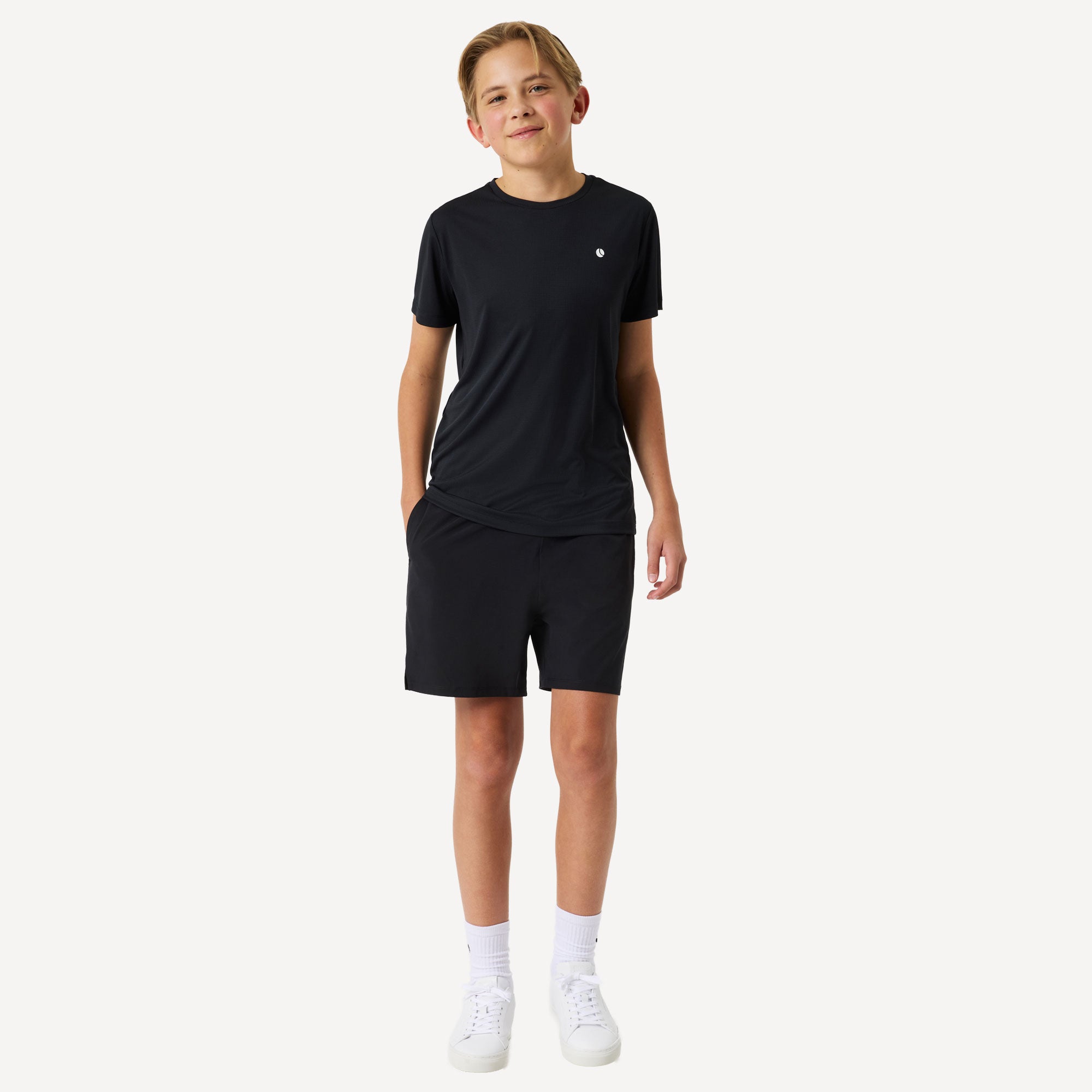 Björn Borg Ace Boys' Light Tennis Shirt - Black (3)