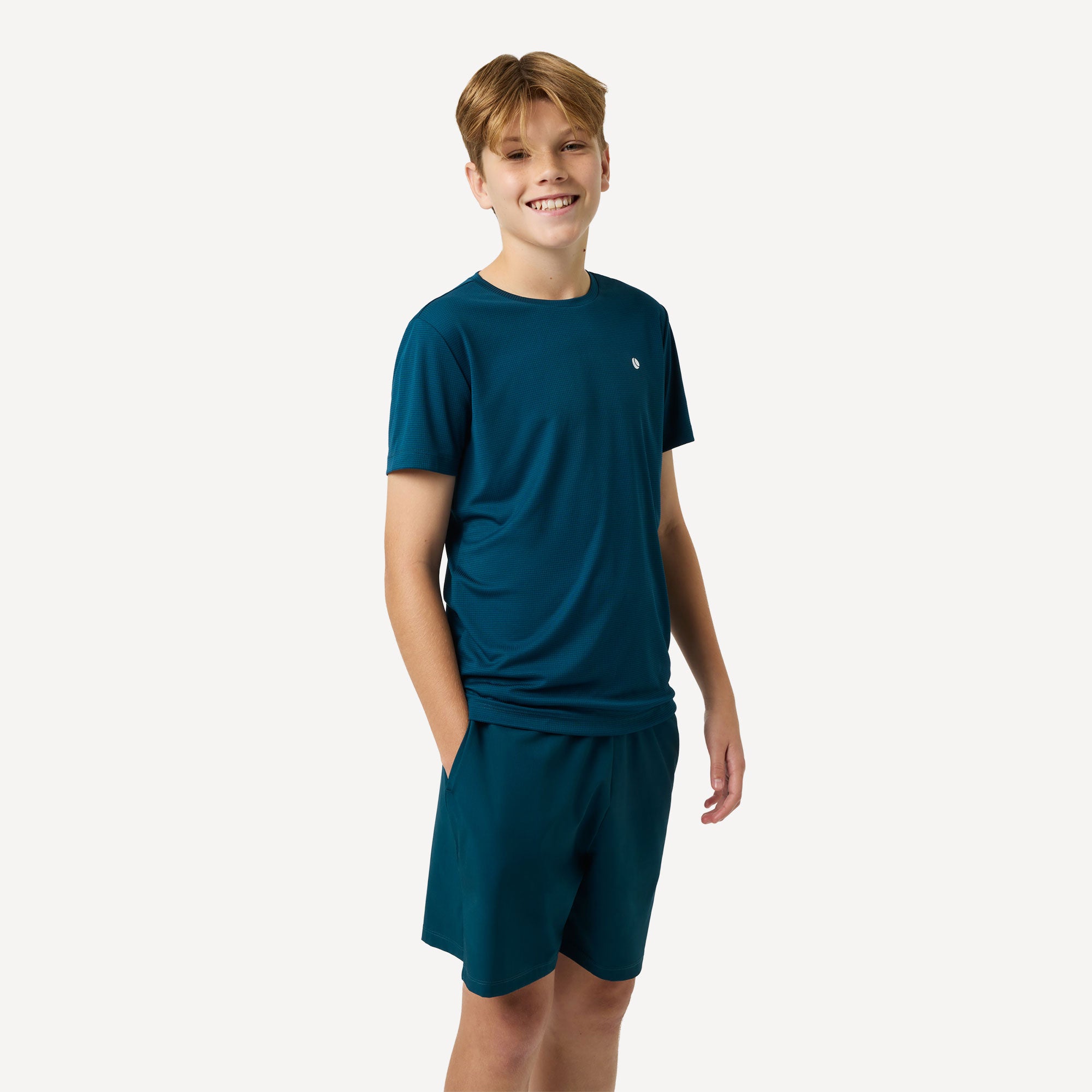 Björn Borg Ace Boys' Light Tennis Shirt - Green (1)