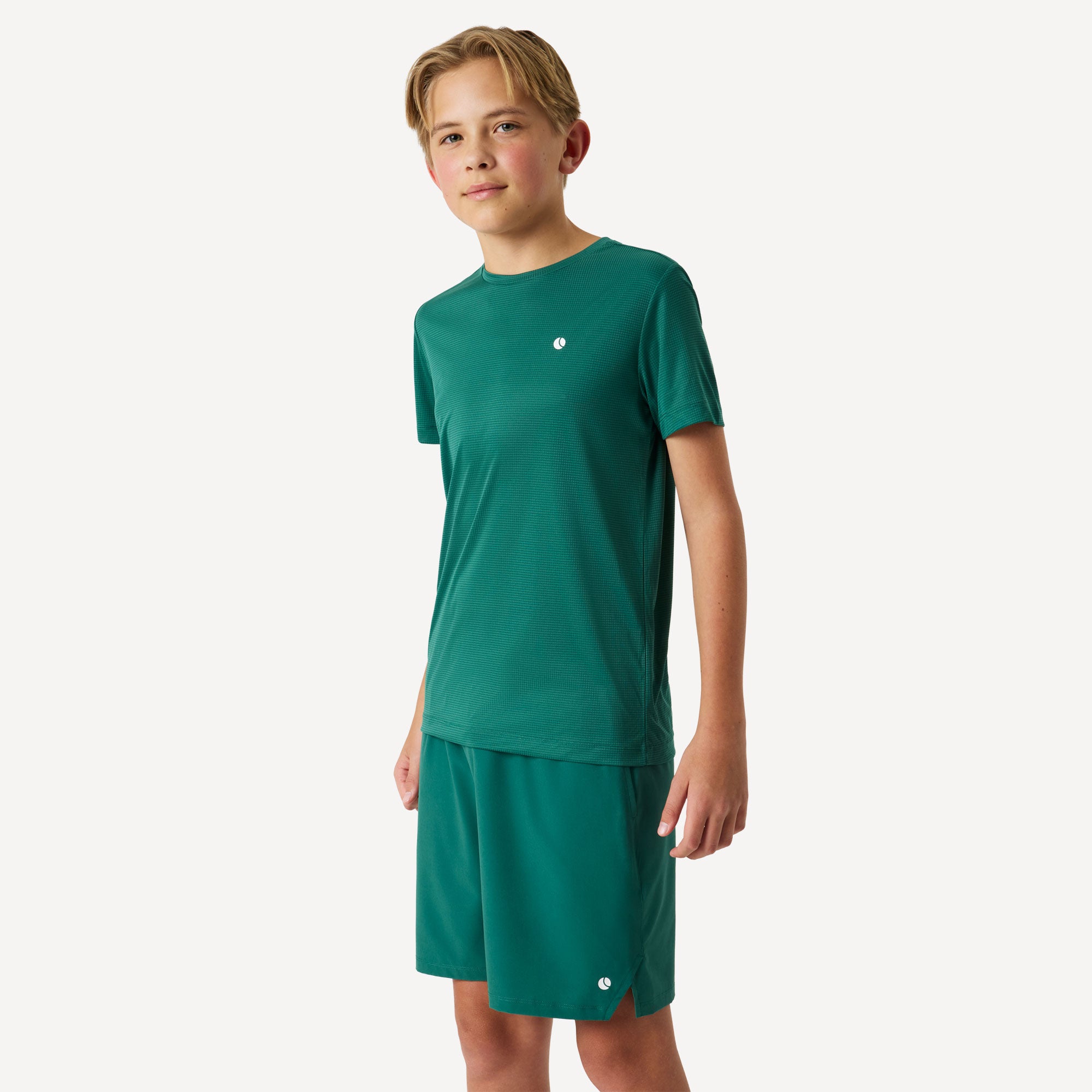 Björn Borg Ace Boys' Light Tennis Shirt - Green (1)