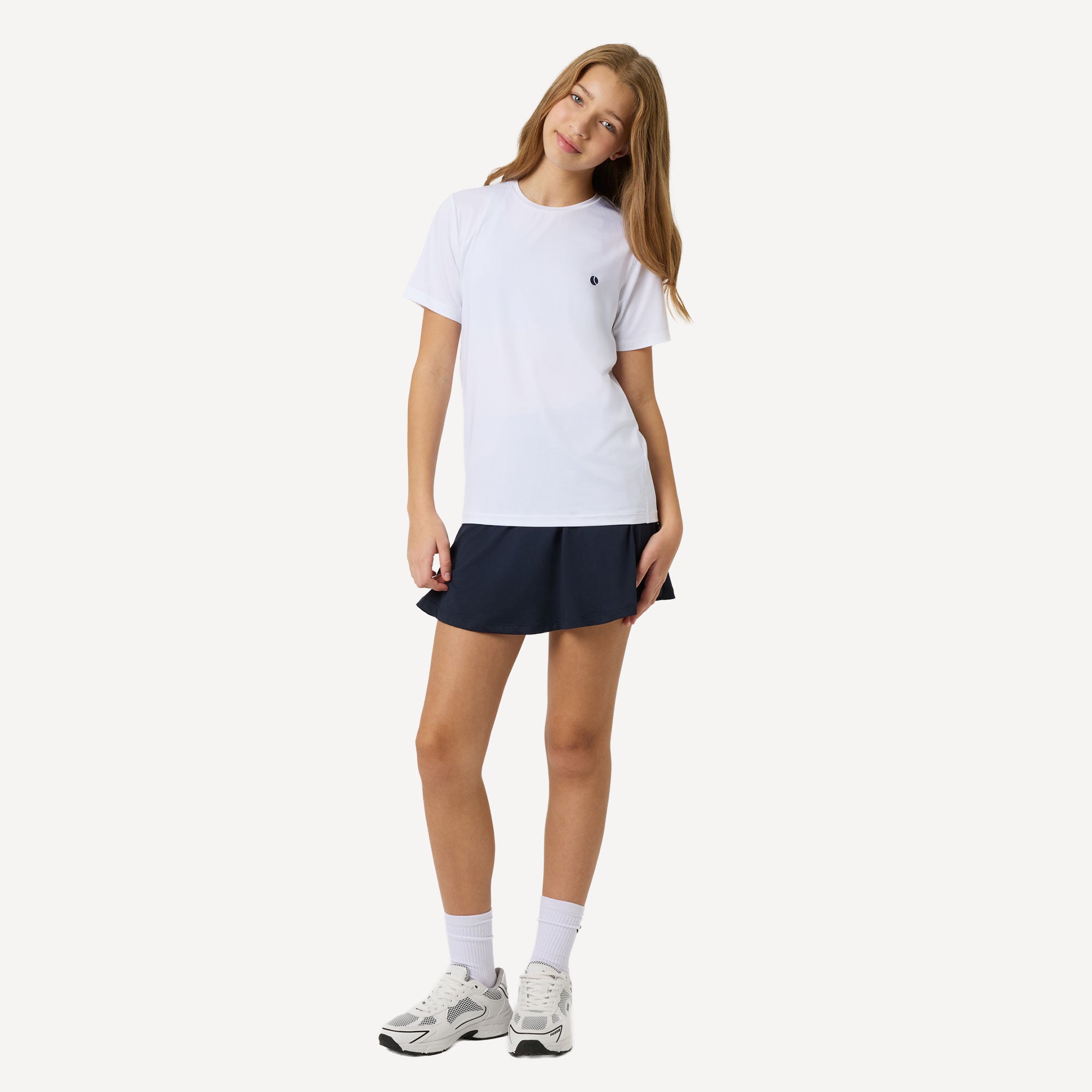 Björn Borg Ace Girls' Jersey Tennis Skirt - Dark Blue (3)