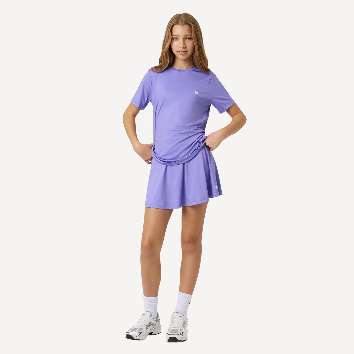 Björn Borg Ace Girls' Jersey Tennis Skirt - Purple (3)