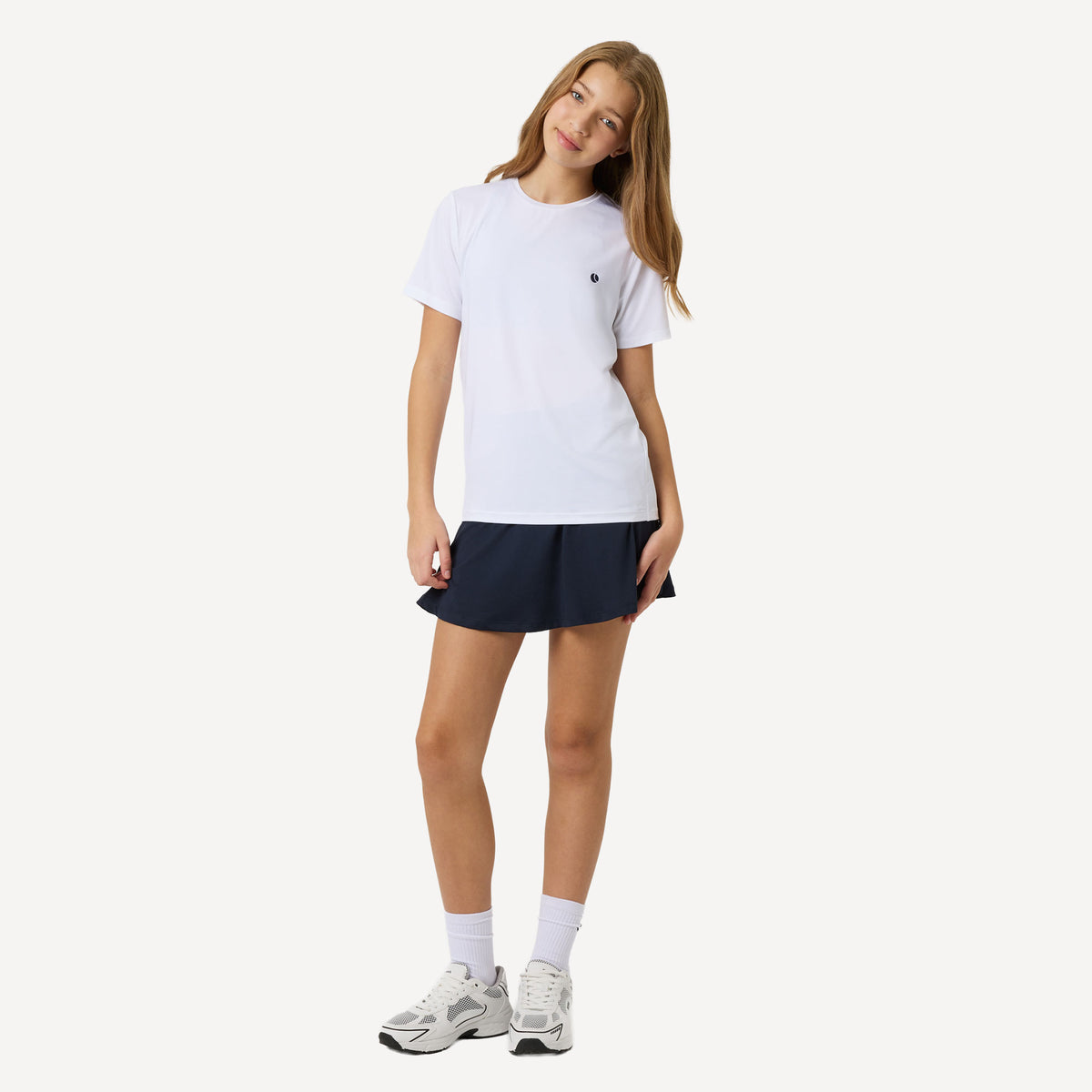 Björn Borg Ace Girls' Slim Tennis Shirt - White (3)