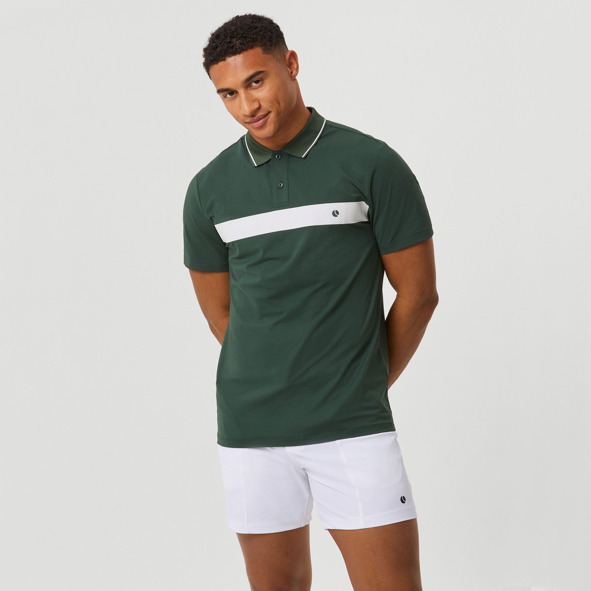 Björn Borg Ace Men's Light Tennis Polo - Green (1)