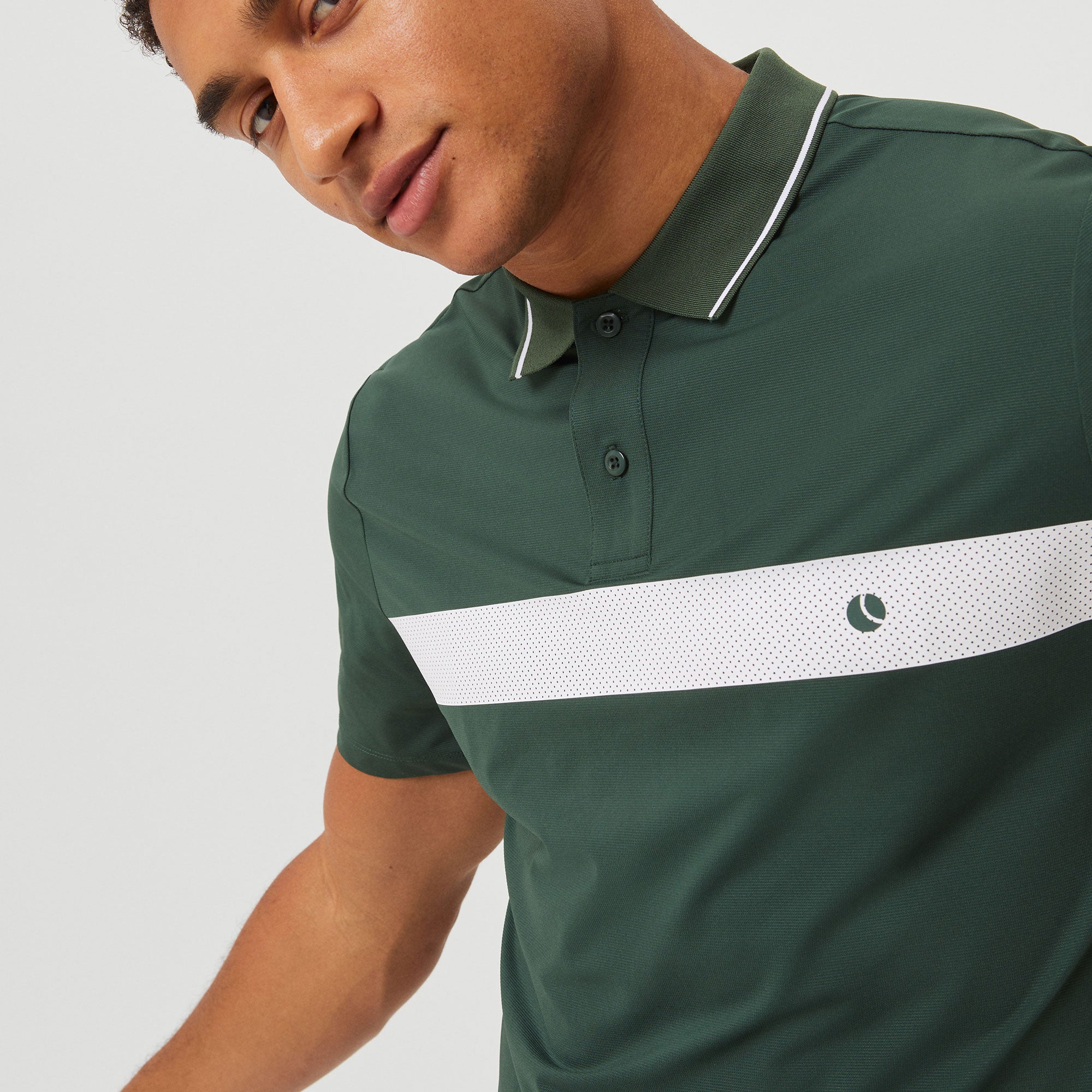Björn Borg Ace Men's Light Tennis Polo - Green (4)