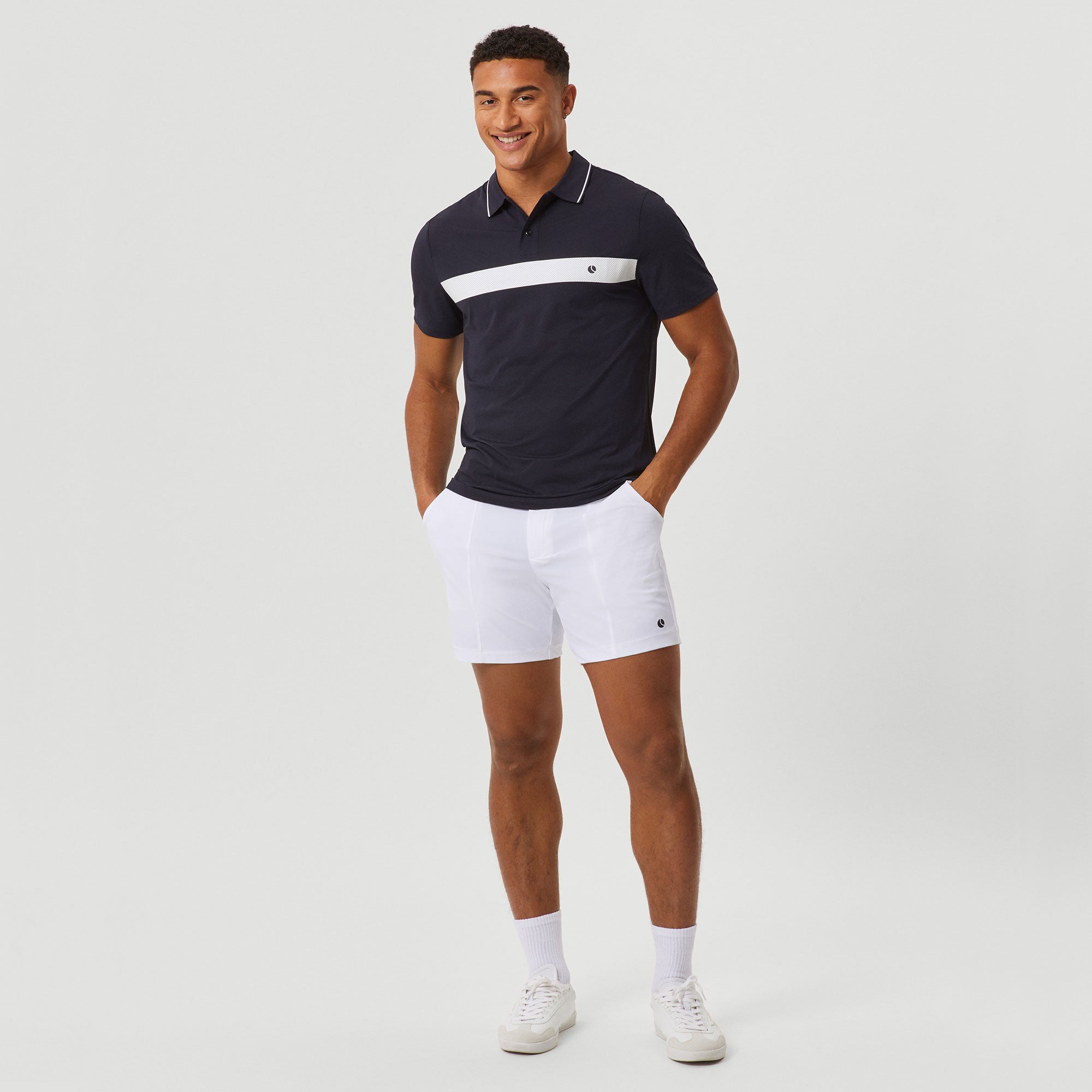 Björn Borg Ace Men's Light Tennis Polo - Dark Blue (3)