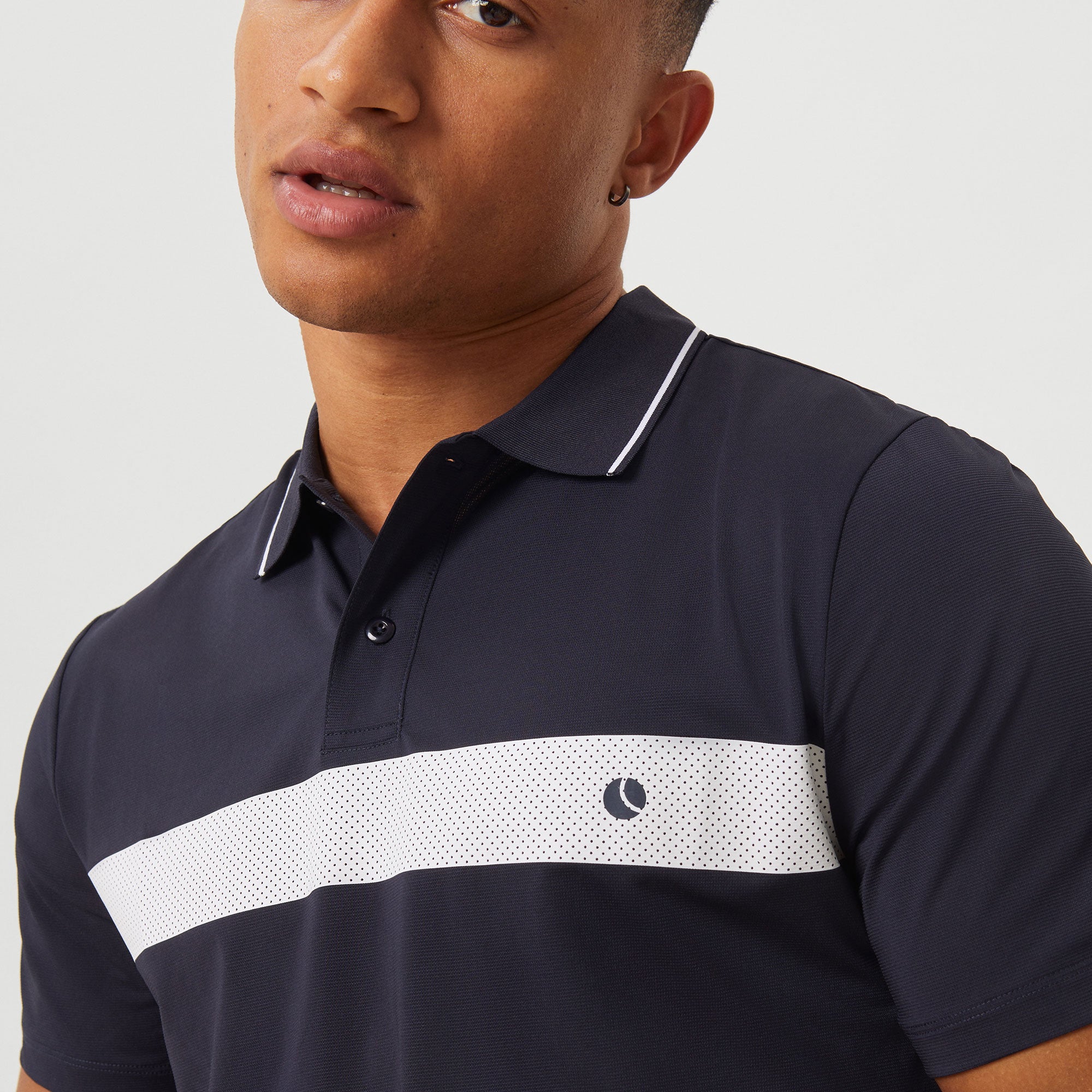 Björn Borg Ace Men's Light Tennis Polo - Dark Blue (4)