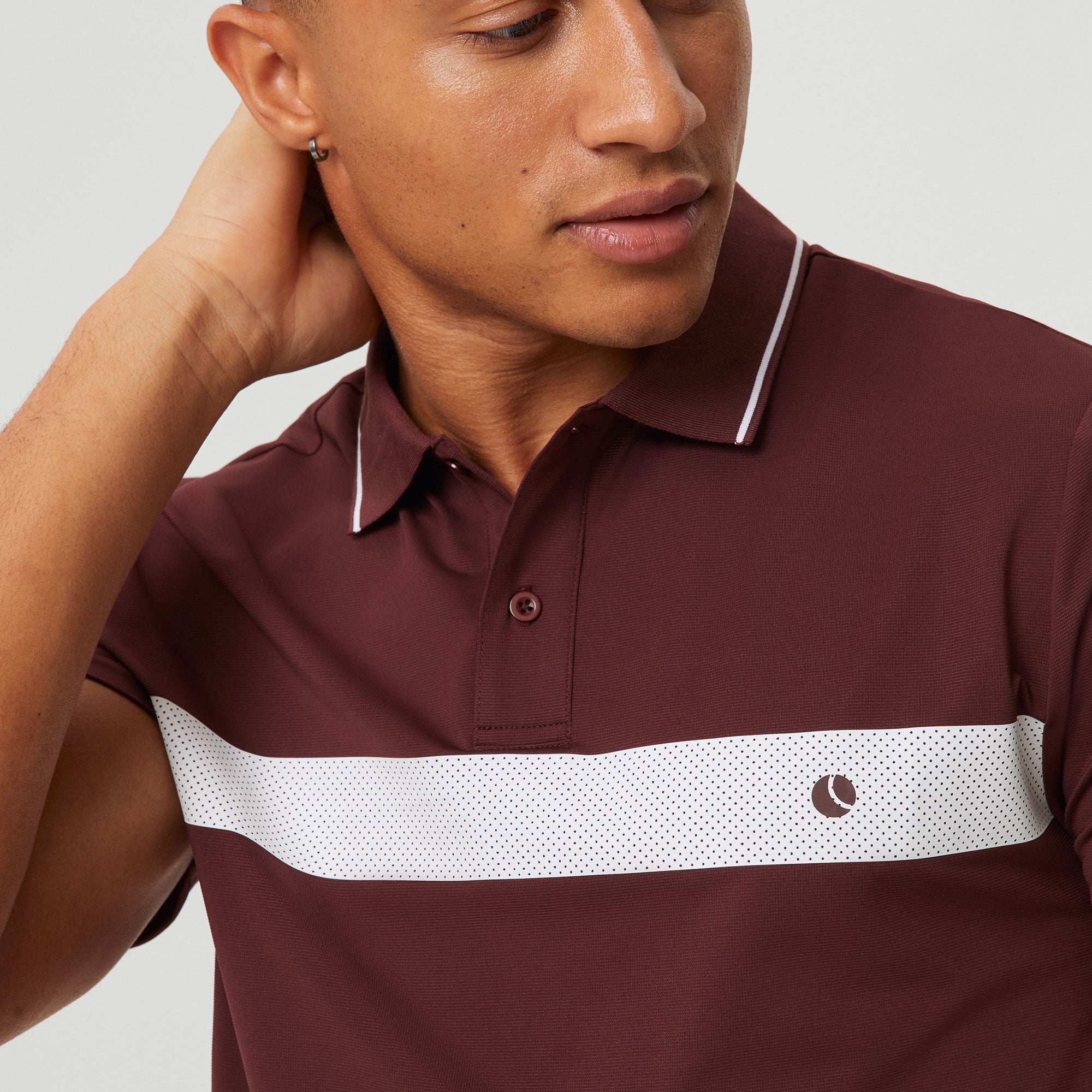 Björn Borg Ace Men's Light Tennis Polo - Red (5)