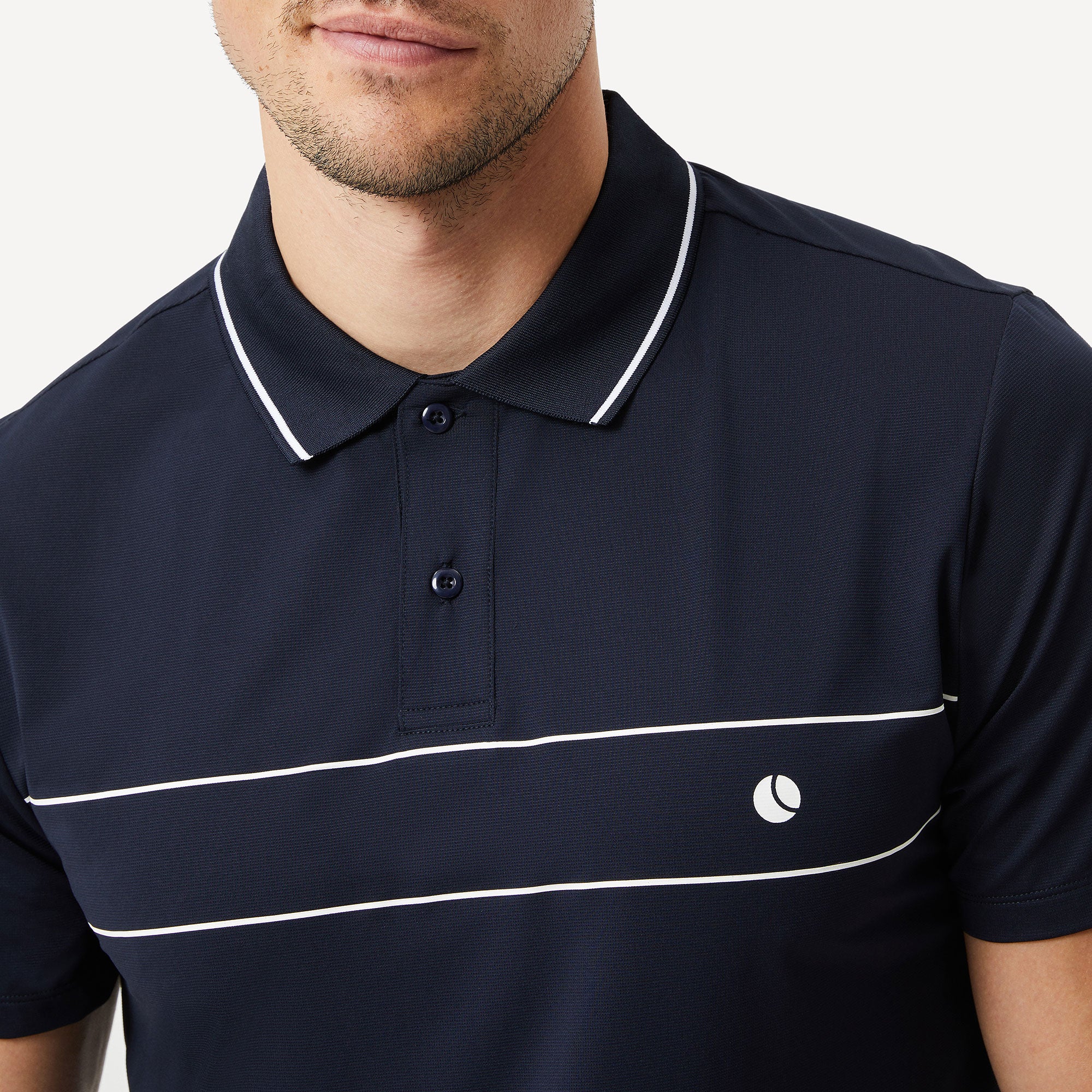 Björn Borg Ace Men's Light Tennis Polo - Dark Blue (3)