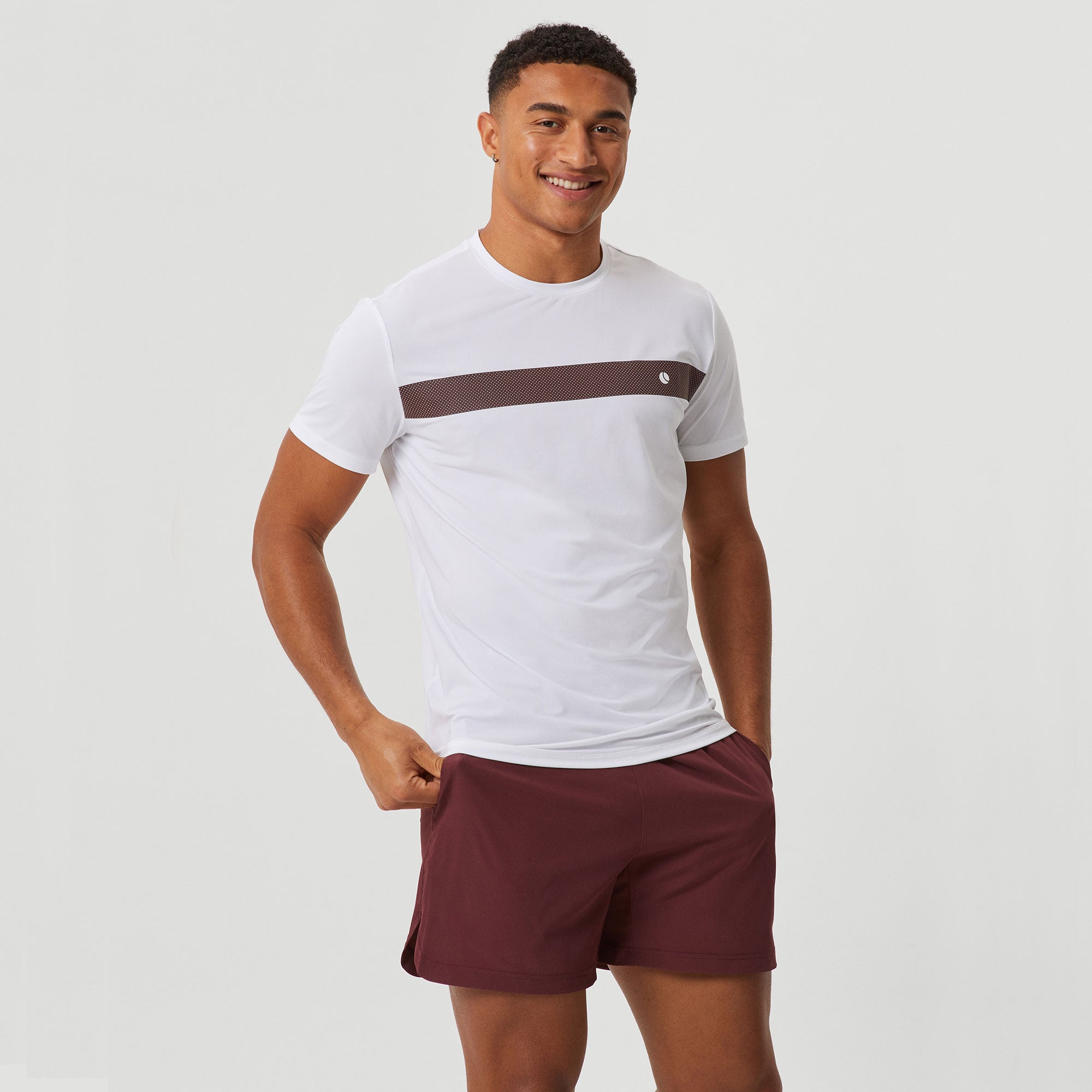 Björn Borg Ace Men's Light Tennis Shirt - White (1)