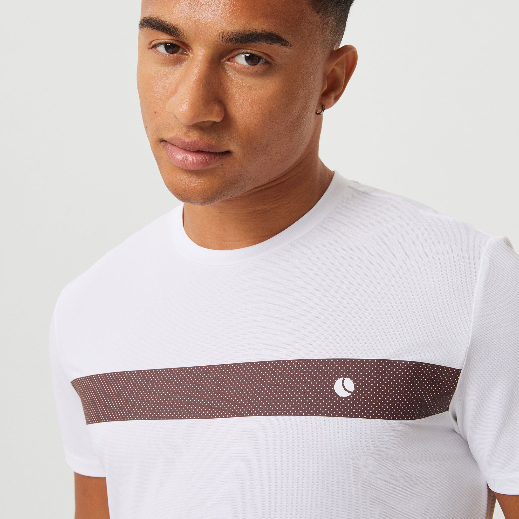 Björn Borg Ace Men's Light Tennis Shirt - White (4)