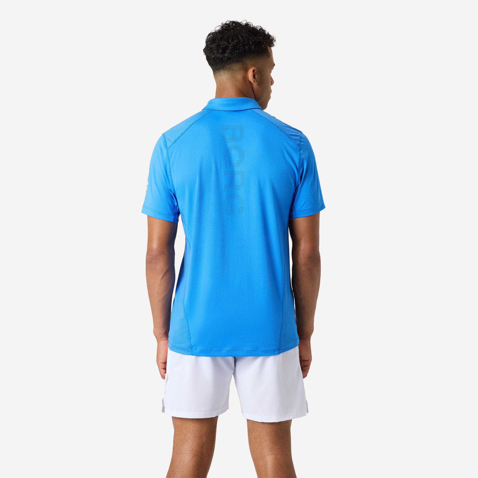 Björn Borg Ace Men's Mesh Panel Tennis Polo - Blue (2)
