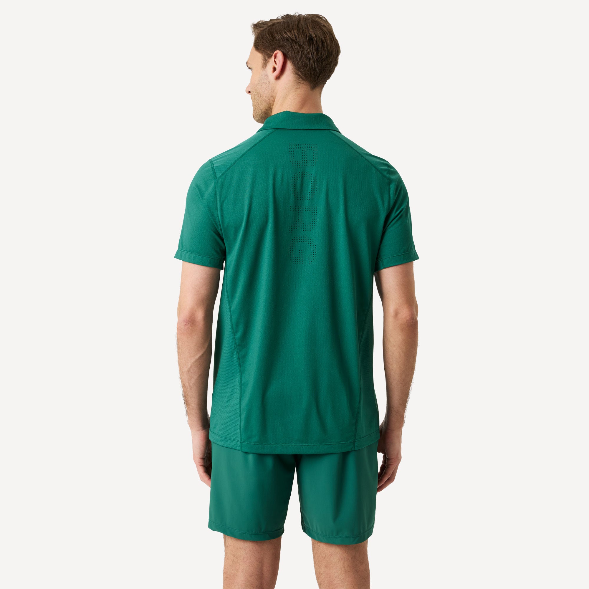 Björn Borg Ace Men's Mesh Panel Tennis Polo - Green (2)