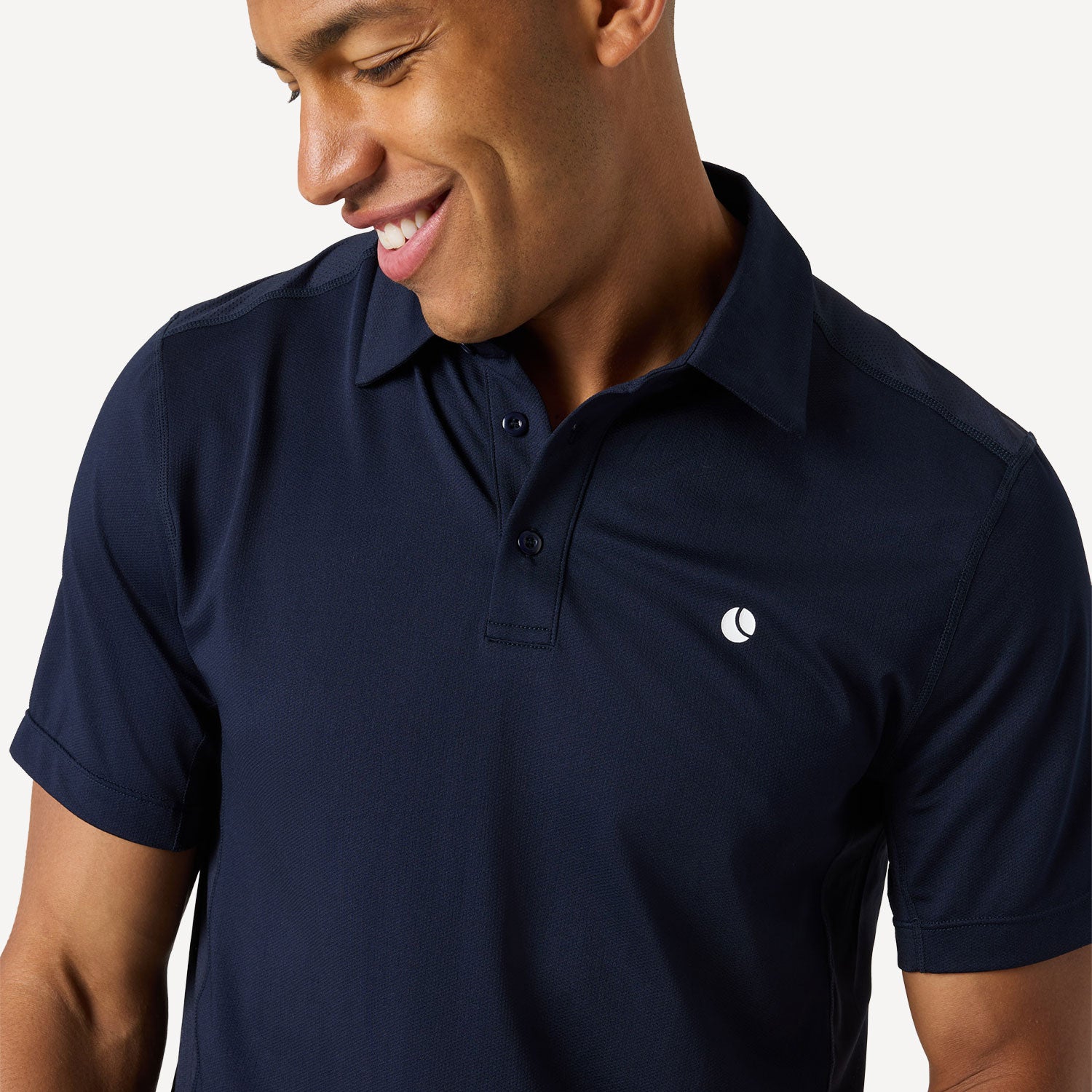 Björn Borg Ace Men's Mesh Panel Tennis Polo - Dark Blue (5)
