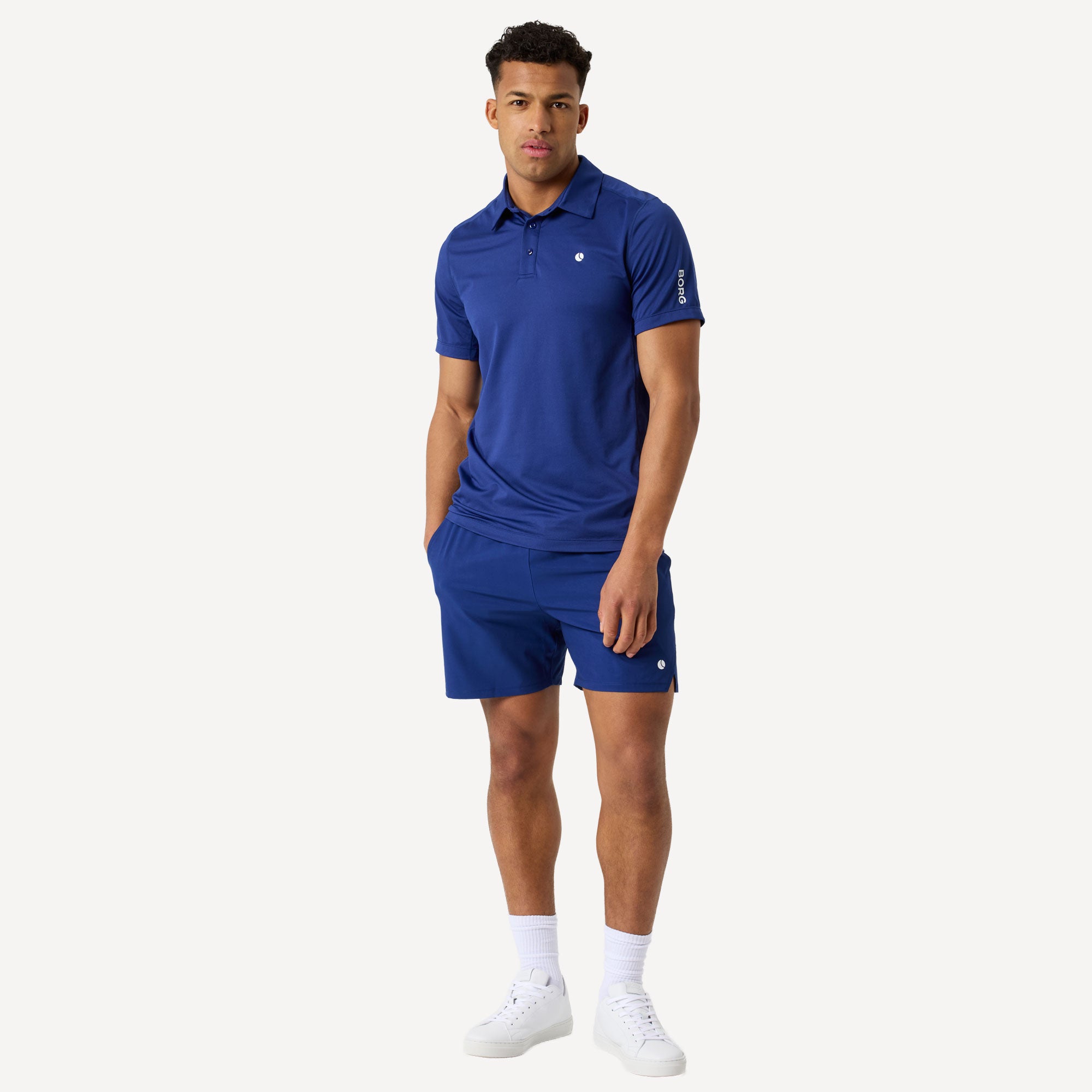 Björn Borg Ace Men's Mesh Panel Tennis Polo - Blue (3)