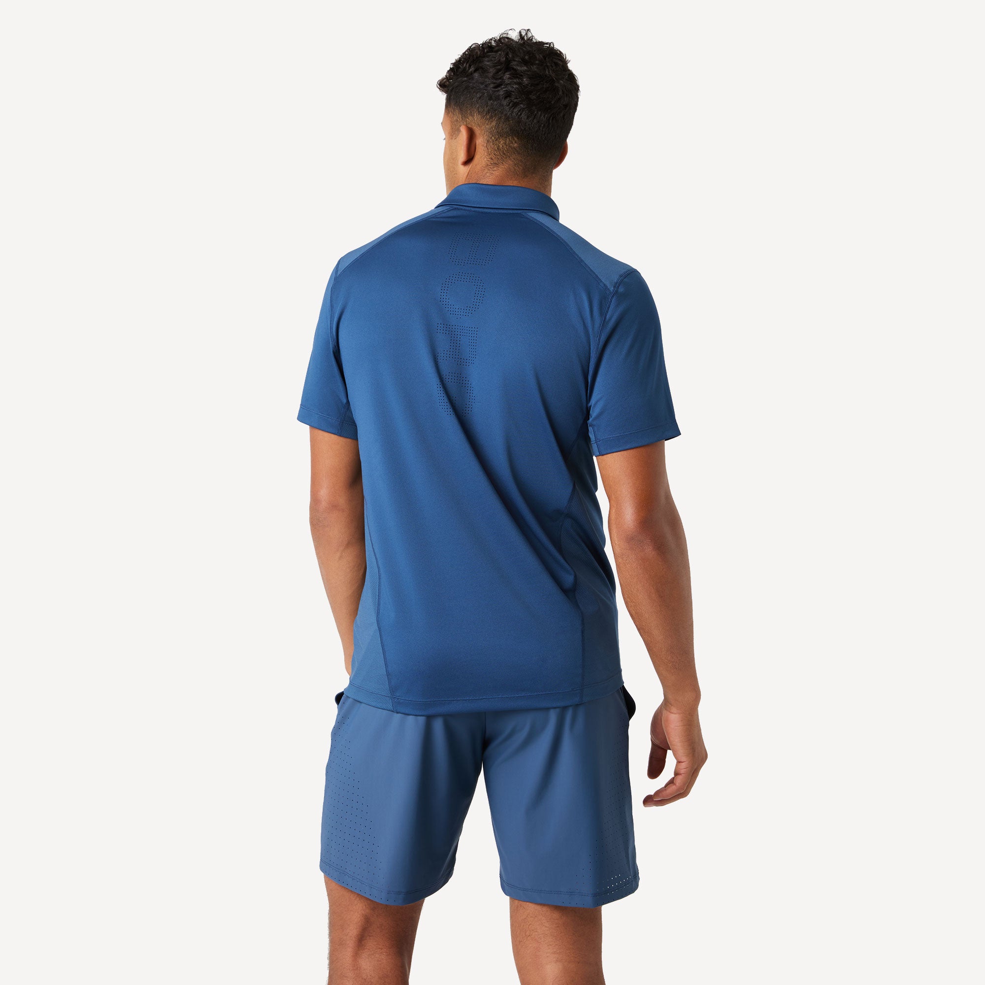 Björn Borg Ace Men's Mesh Panel Tennis Polo - Blue (2)