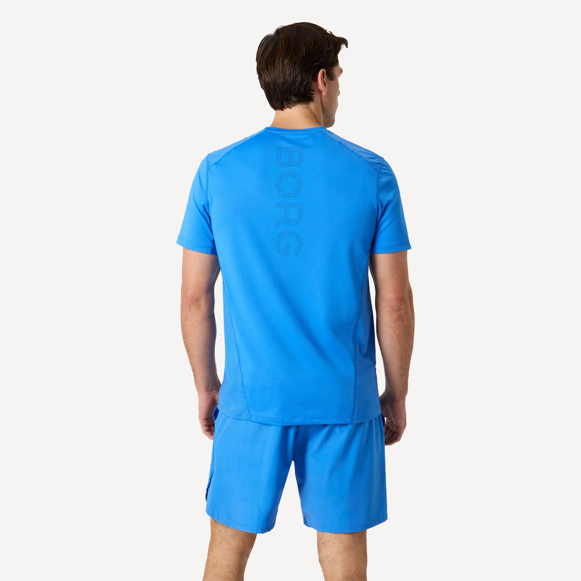 Björn Borg Ace Men's Mesh Panel Tennis Shirt - Blue (2)