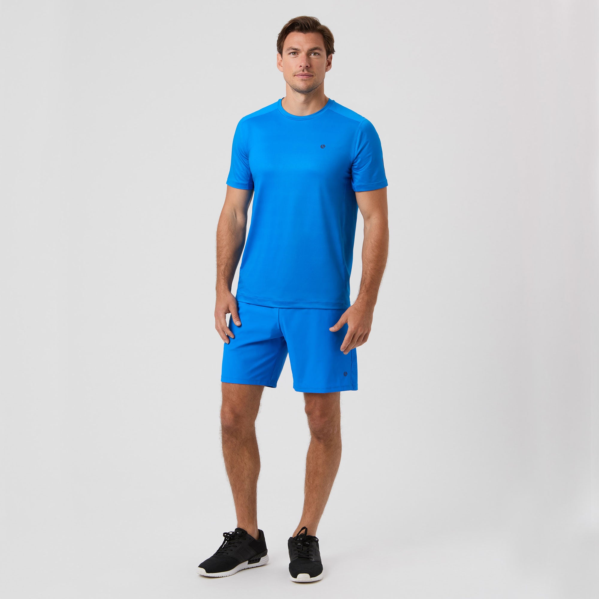 Björn Borg Ace Men's Mesh Panel Tennis Shirt - Blue (3)