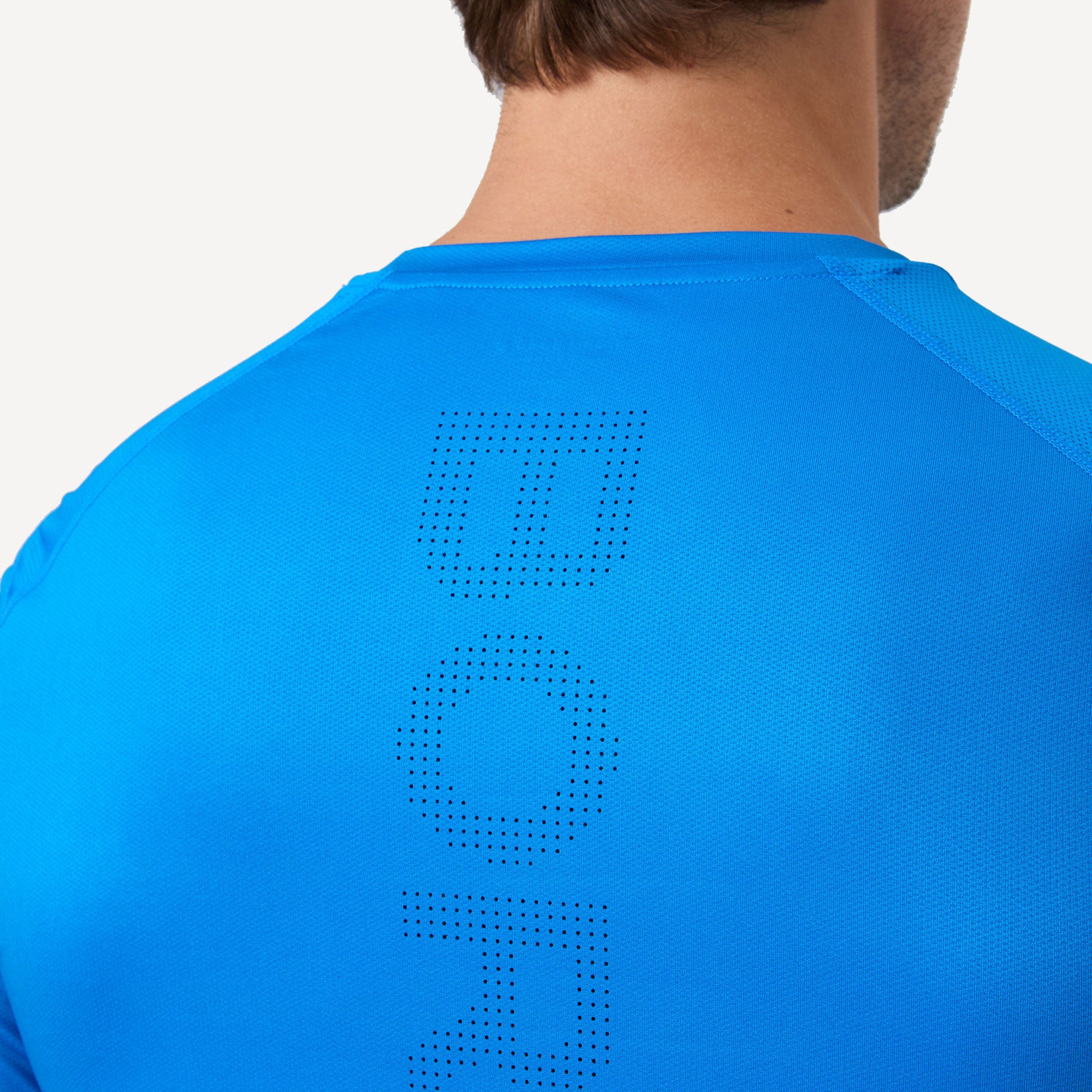 Björn Borg Ace Men's Mesh Panel Tennis Shirt - Blue (4)