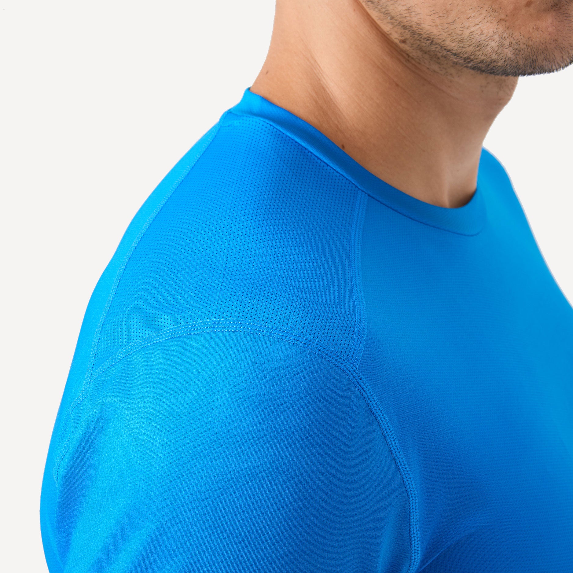 Björn Borg Ace Men's Mesh Panel Tennis Shirt - Blue (5)