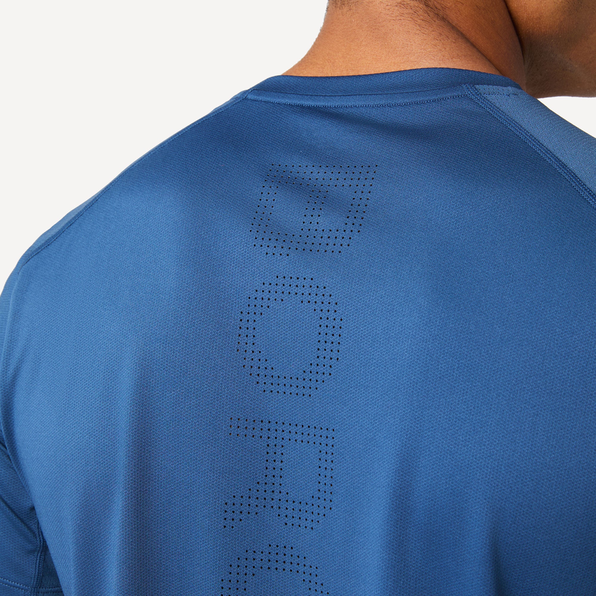 Björn Borg Ace Men's Mesh Panel Tennis Shirt - Blue (4)