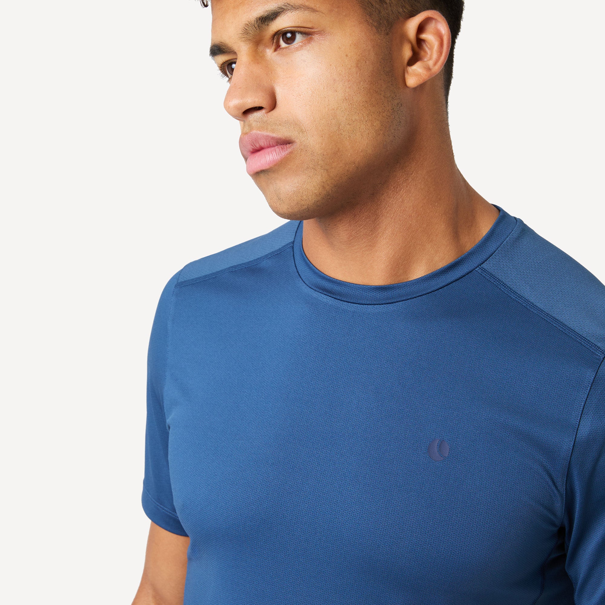 Björn Borg Ace Men's Mesh Panel Tennis Shirt - Blue (5)