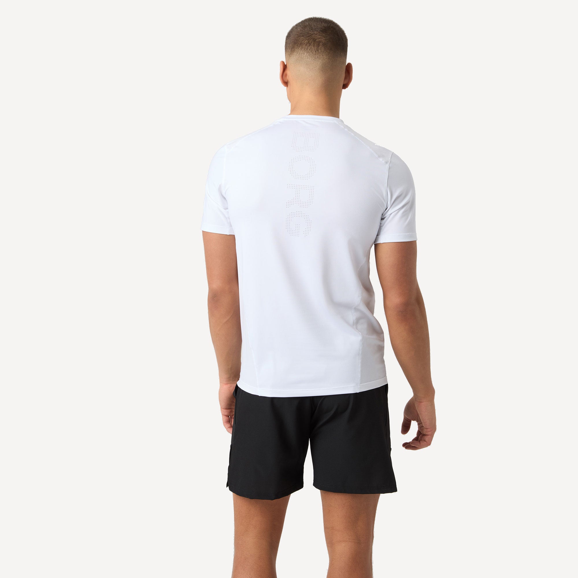 Björn Borg Ace Men's Mesh Panel Tennis Shirt - White (2)