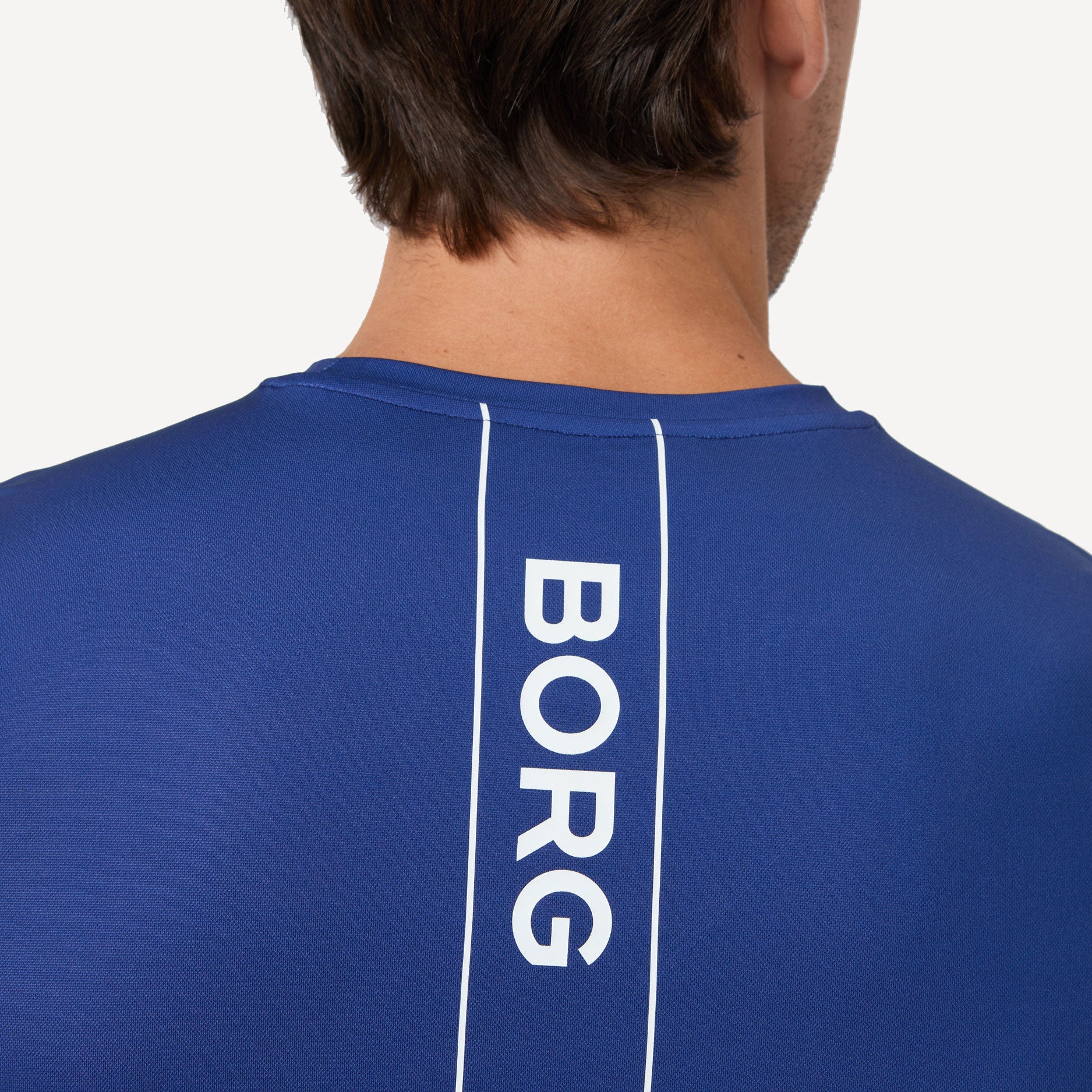 Björn Borg Ace Men's Printed Tennis Shirt - Blue (4)
