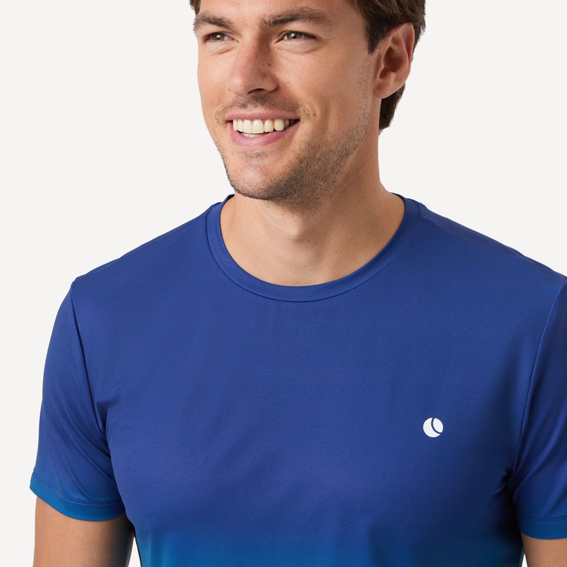 Björn Borg Ace Men's Printed Tennis Shirt - Blue (5)