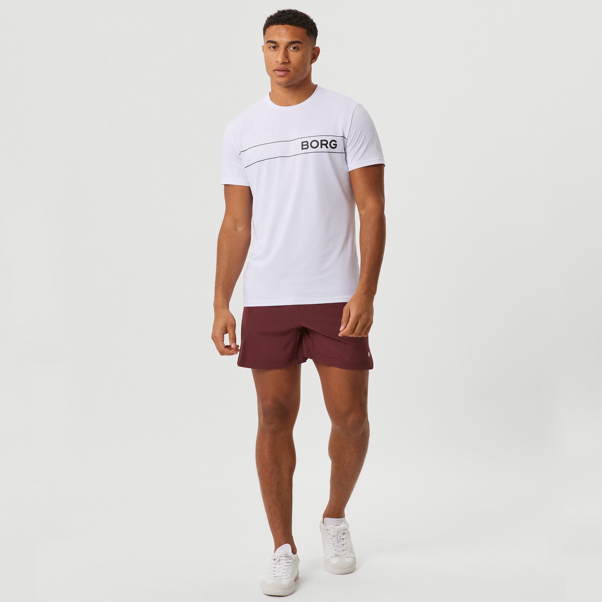 Björn Borg Ace Men's Short Tennis Shorts - Red (3)