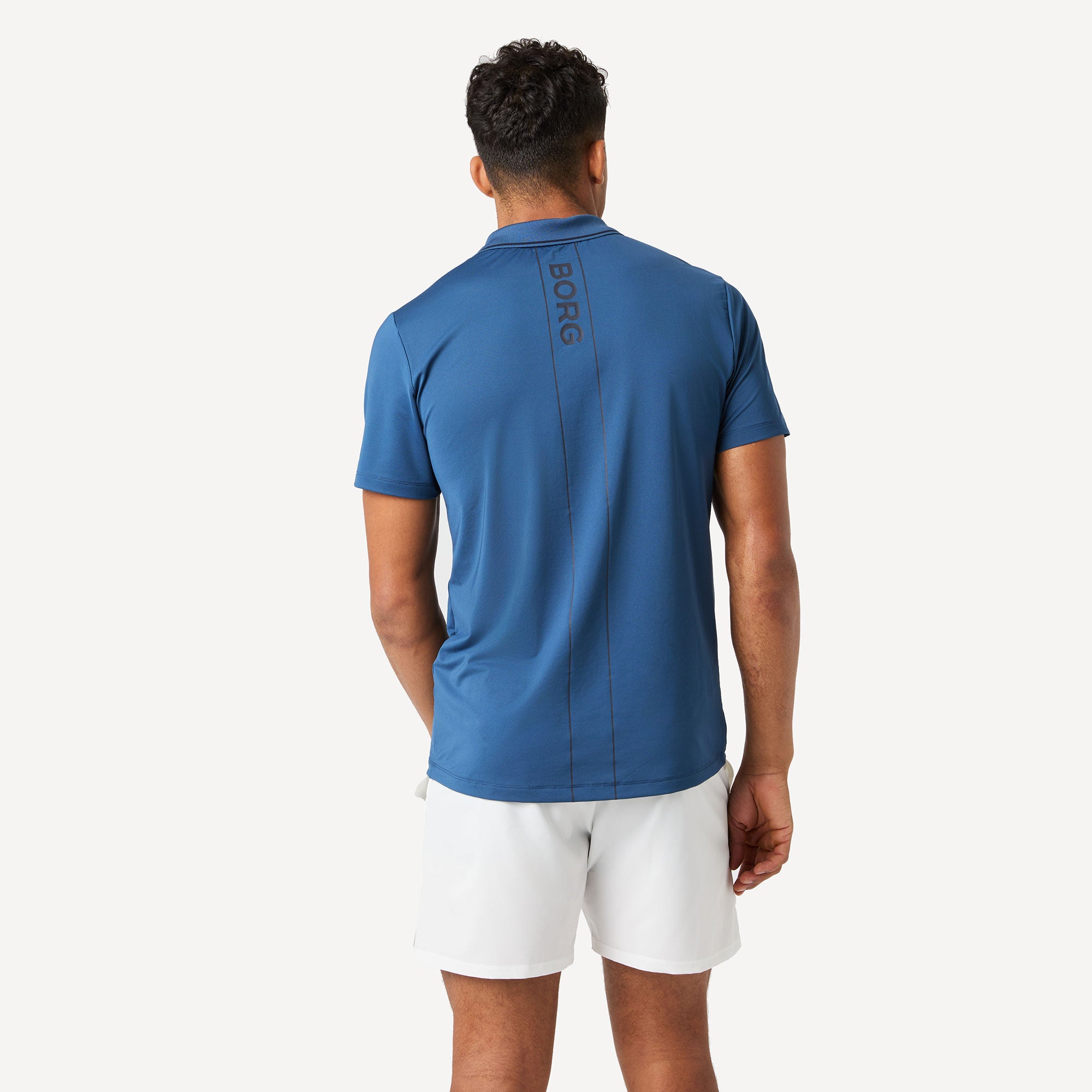Björn Borg Ace Men's Tennis Polo - Blue (2)