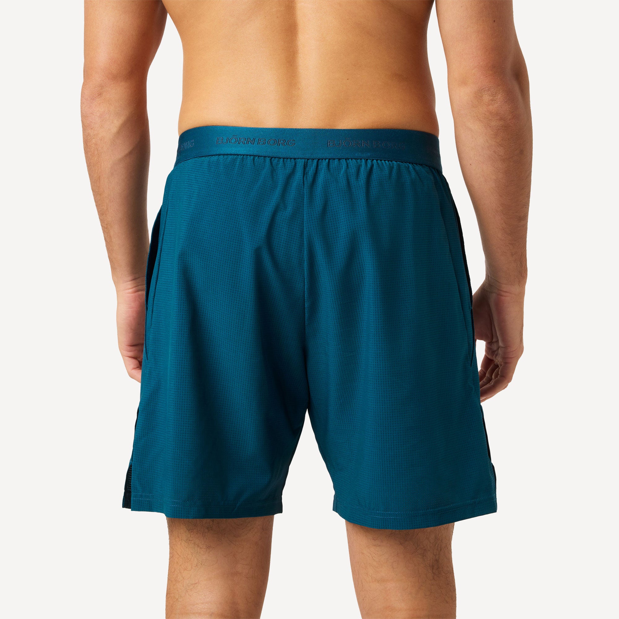 Björn Borg Ace Pro Men's 8-Inch Tennis Shorts - Green (2)