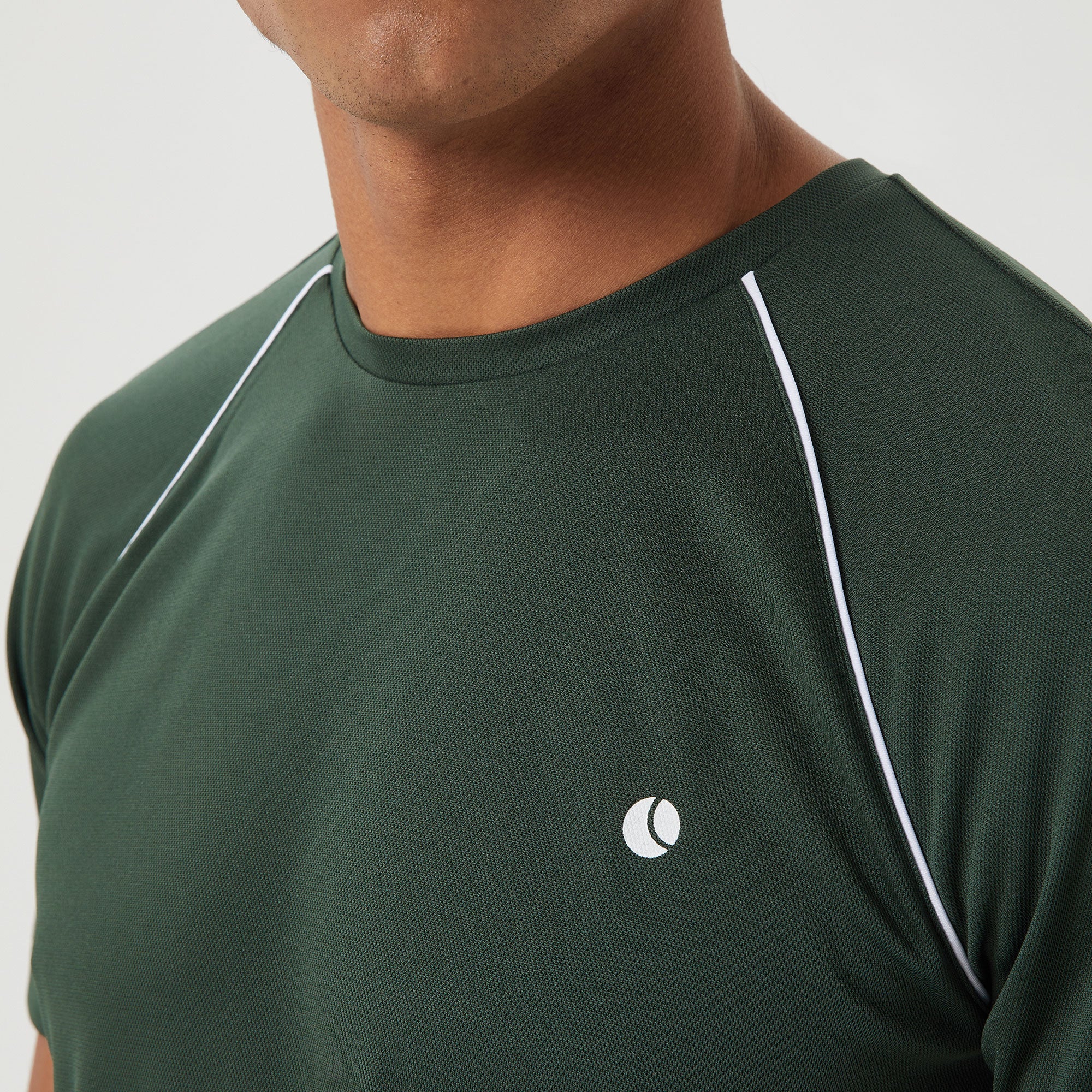 Björn Borg Ace Racquet Men's Tennis Shirt - Green (3)