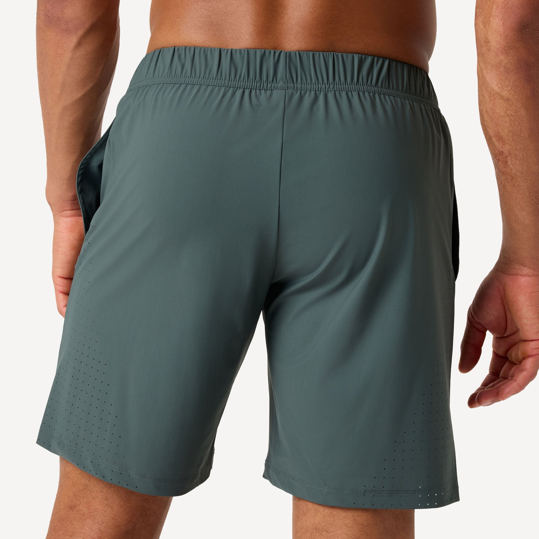 Björn Borg Ace Sports Men's 8-Inch Tennis Shorts - Green (2)