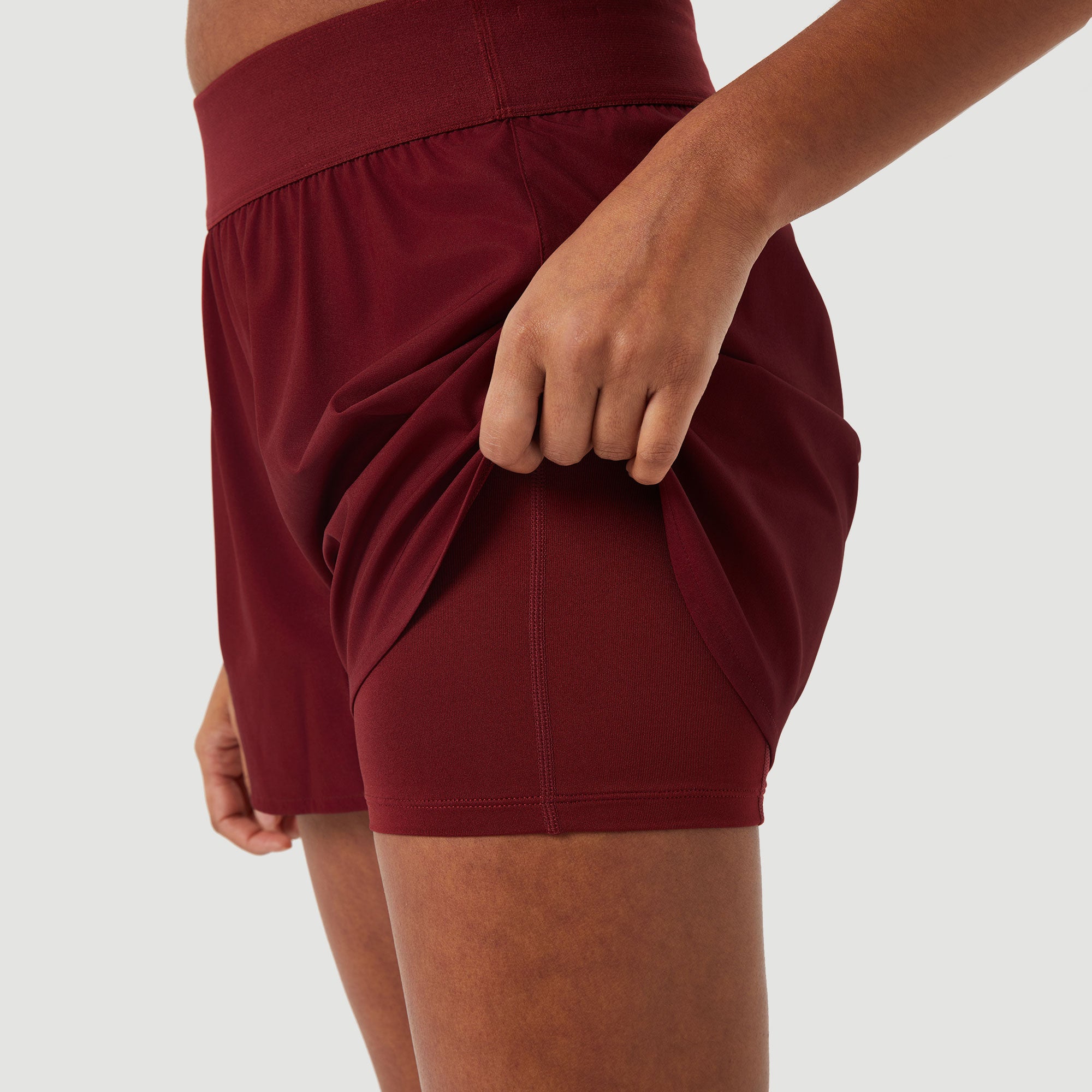Björn Borg Ace Women's 2IN1 Tennis Shorts - Red (4)