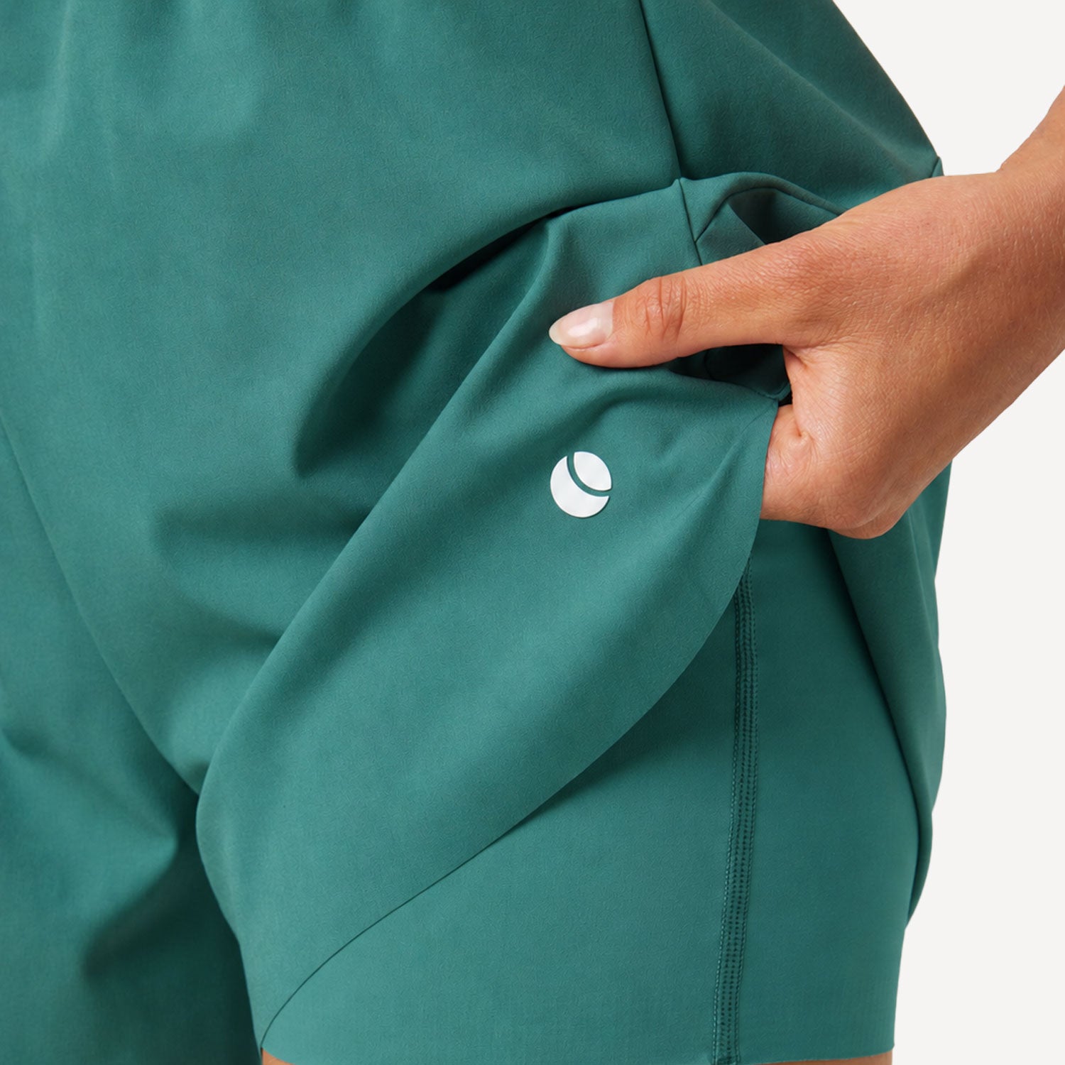 Björn Borg Ace Women's 2IN1 Tennis Shorts - Green (3)