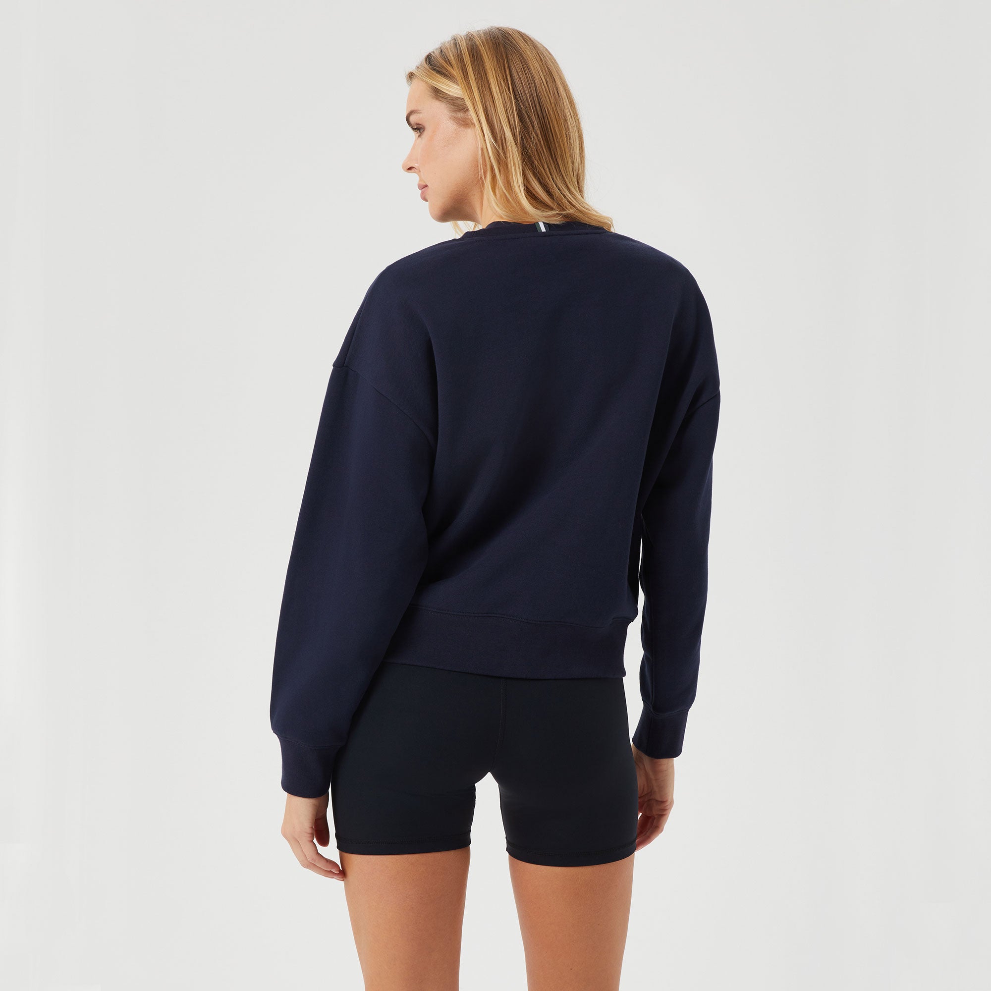 Björn Borg Ace Women's Boyfriend Tennis Sweater - Dark Blue (2)