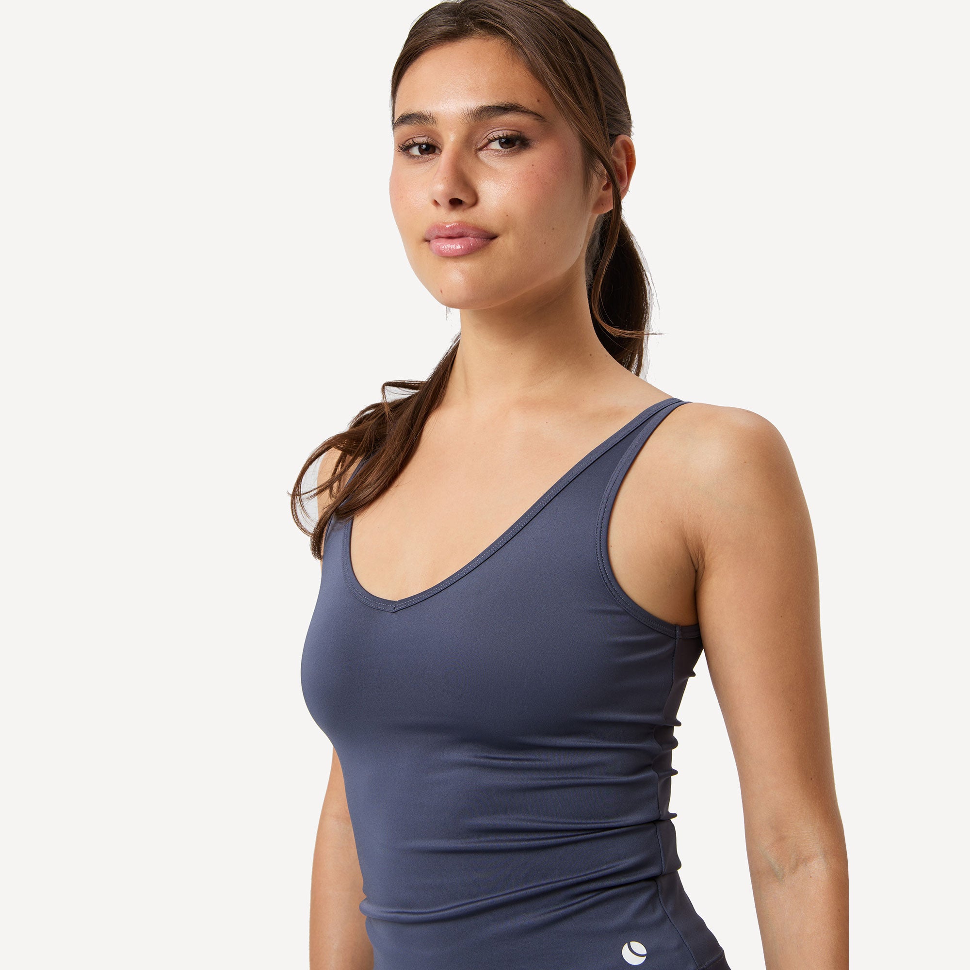 Björn Borg Ace Women's Deep V Neck Tennis Tank - Grey (5)