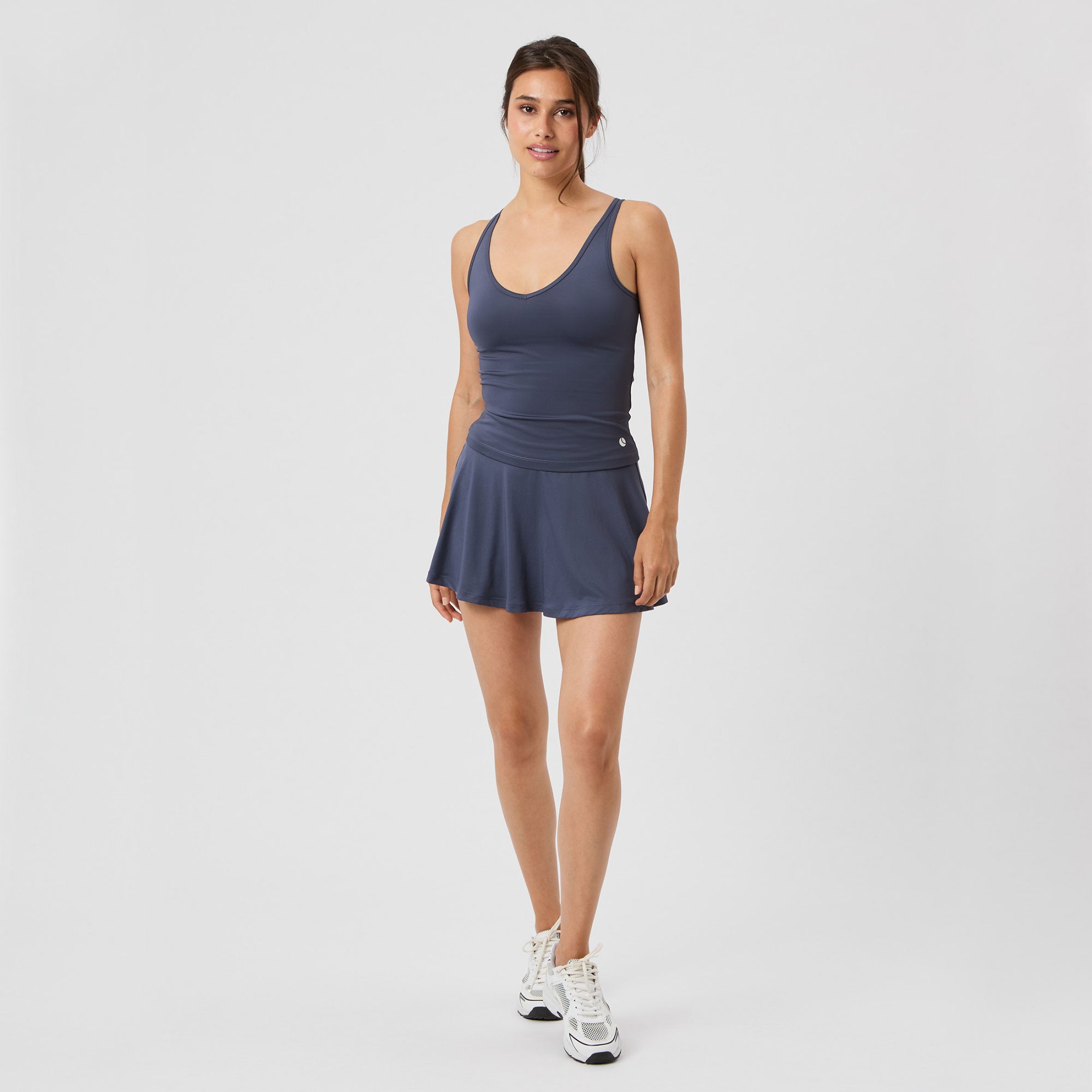 Björn Borg Ace Women's Jersey Tennis Skirt - Grey (3)