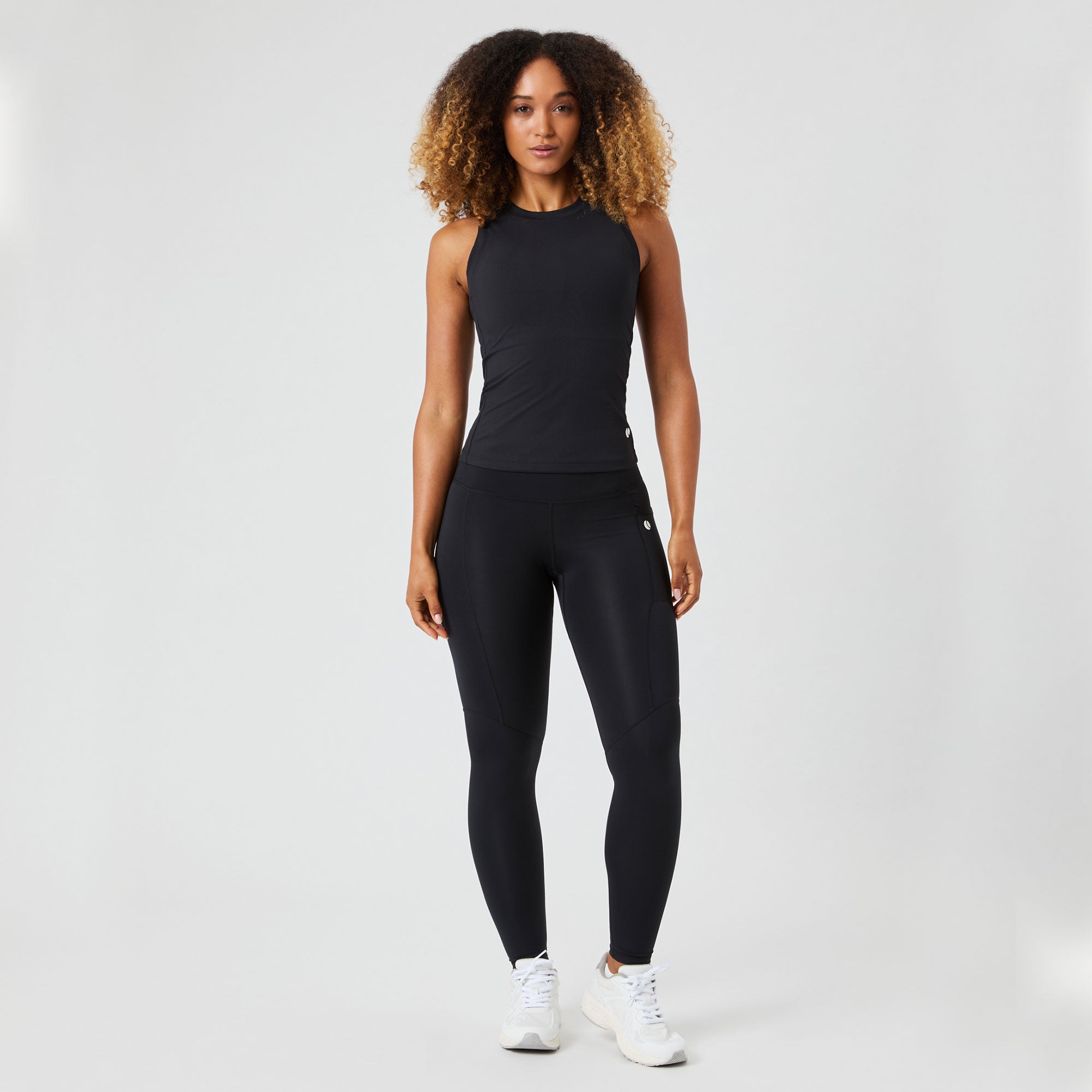 Björn Borg Ace Women's Pocket Ribbed Tennis Tank - Black (3)