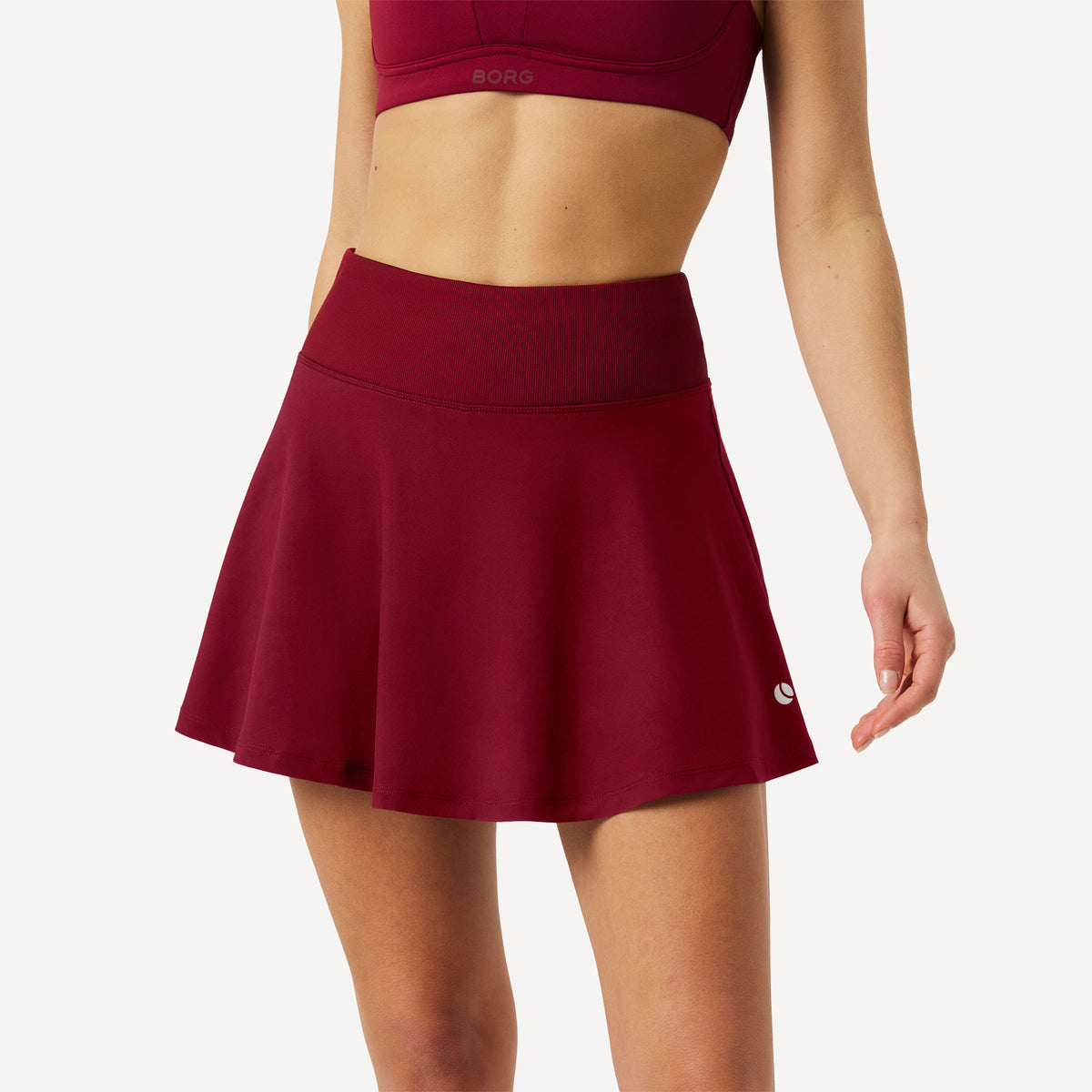 Björn Borg Ace Women's Pocket Tennis Skirt - Red (1)