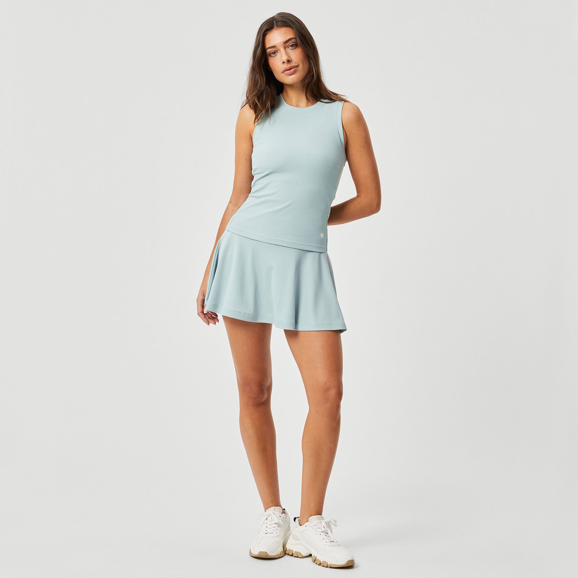 Björn Borg Ace Women's Rib Pocket Tennis Tank - Blue (3)