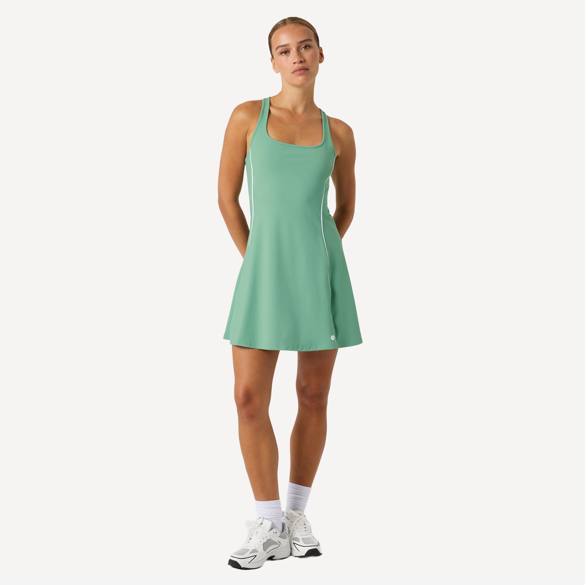 Björn Borg Ace Women's Scooped Racerback Tennis Dress - Green (3)