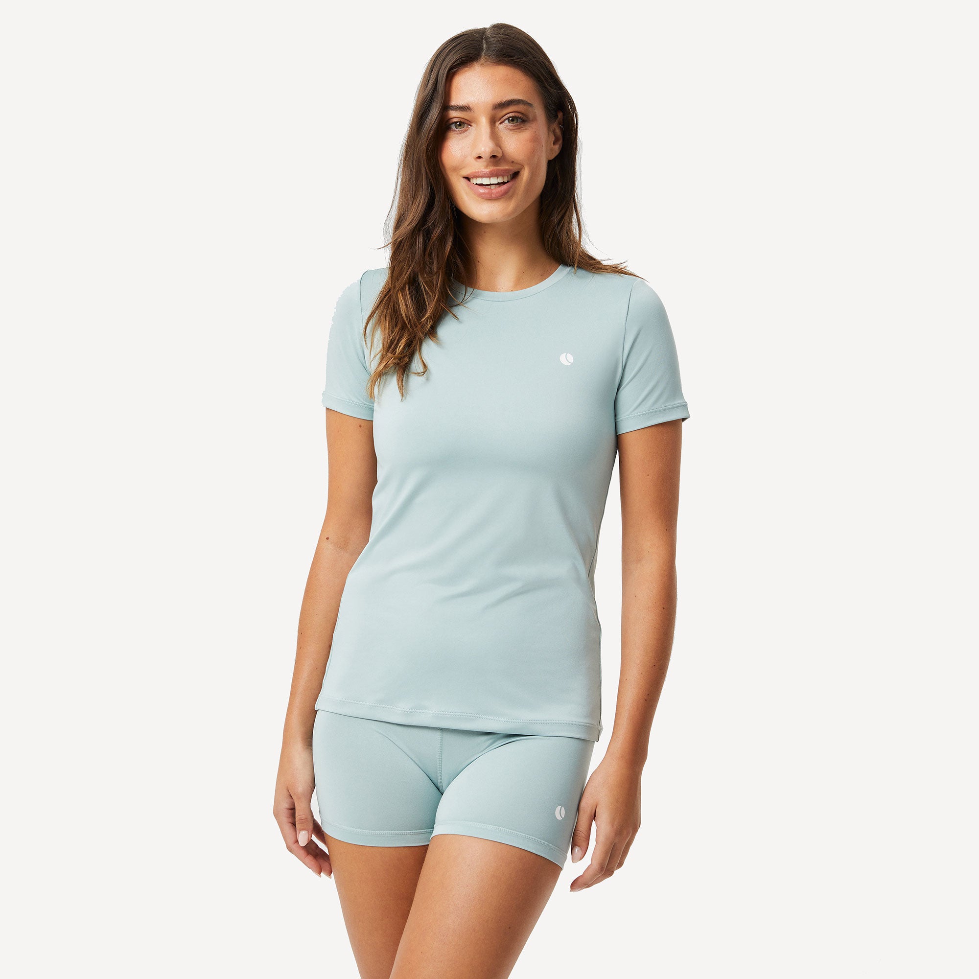 Björn Borg Ace Women's Slim Tennis Shirt - Blue (1)