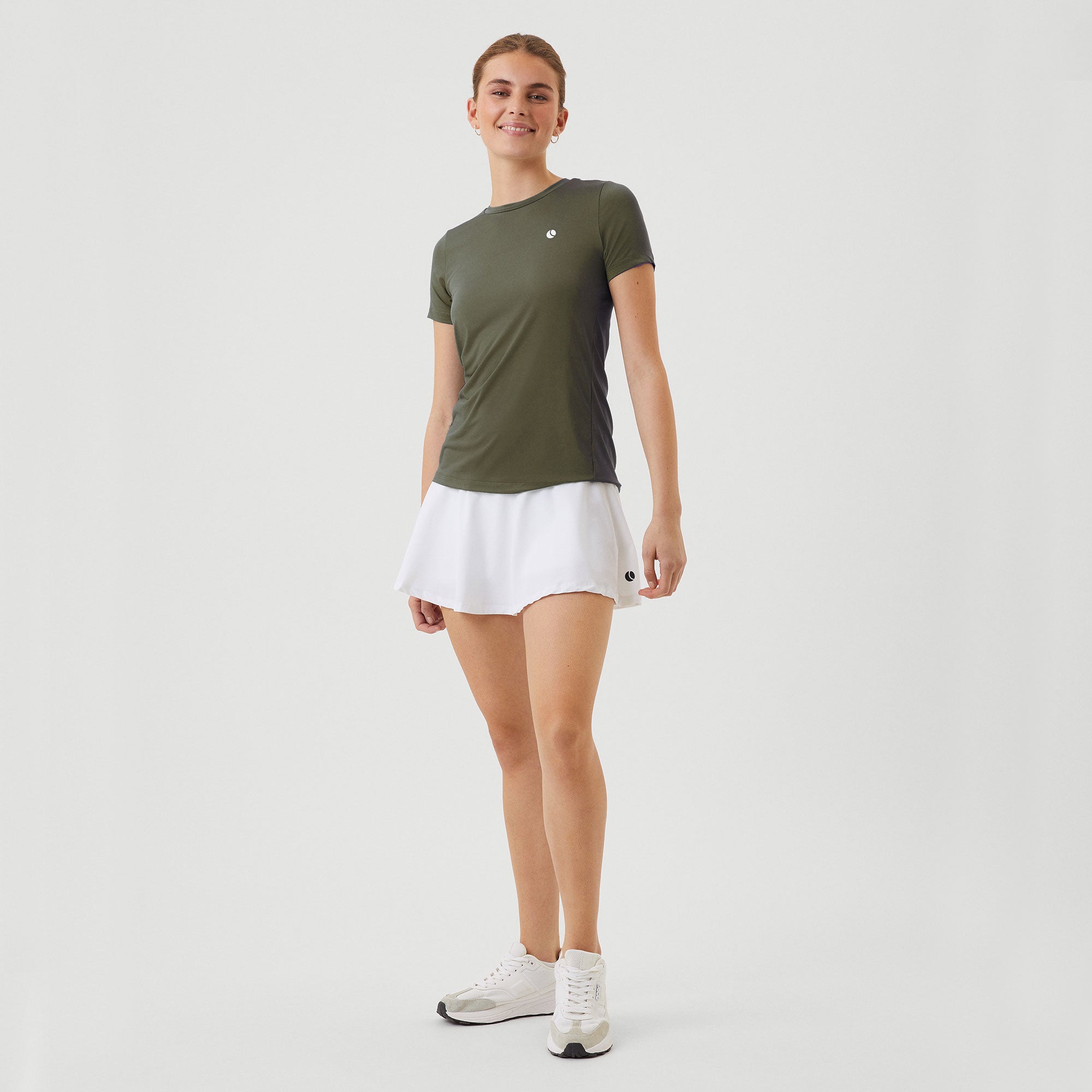 Björn Borg Ace Women's Slim Tennis Shirt - Green (3)