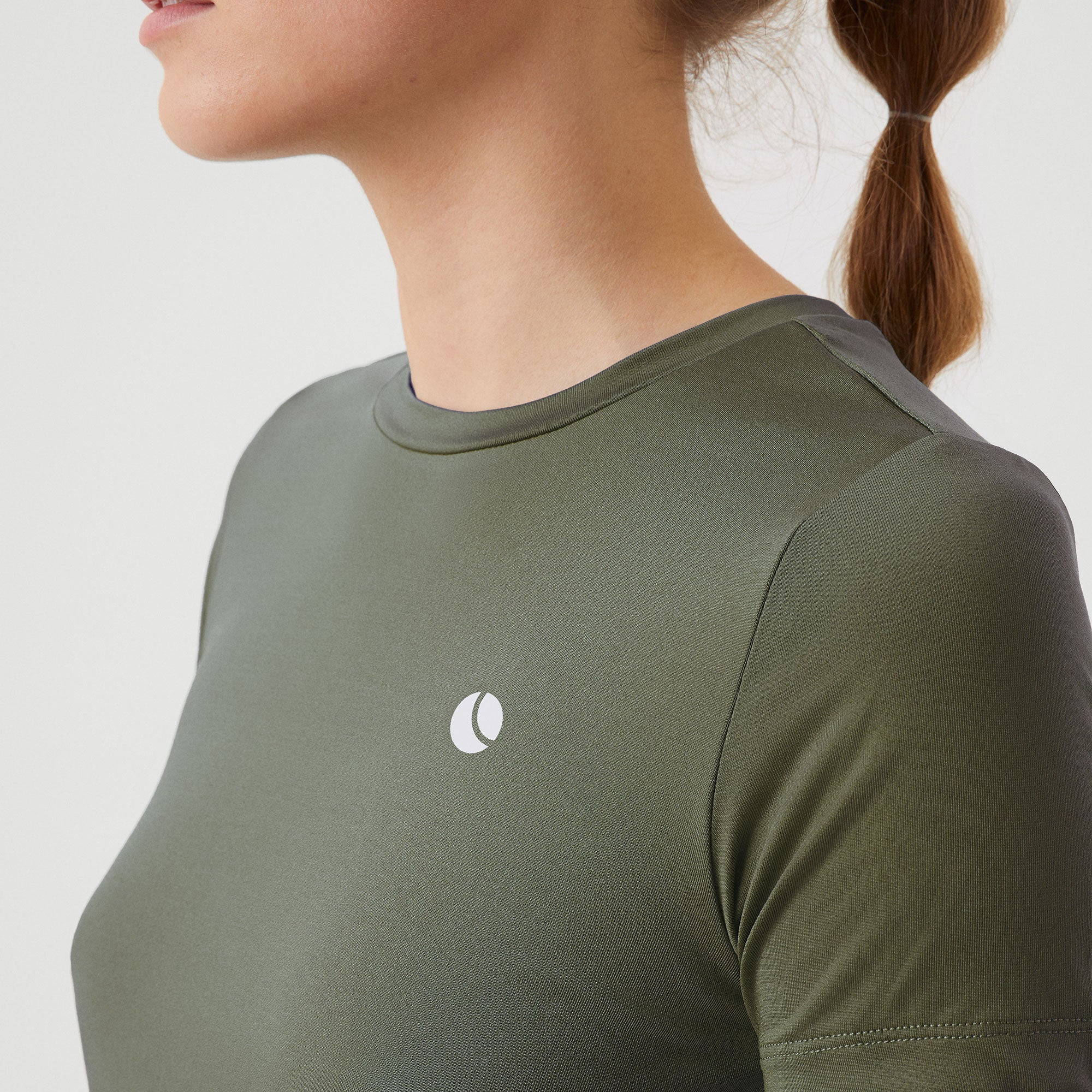 Björn Borg Ace Women's Slim Tennis Shirt - Green (4)