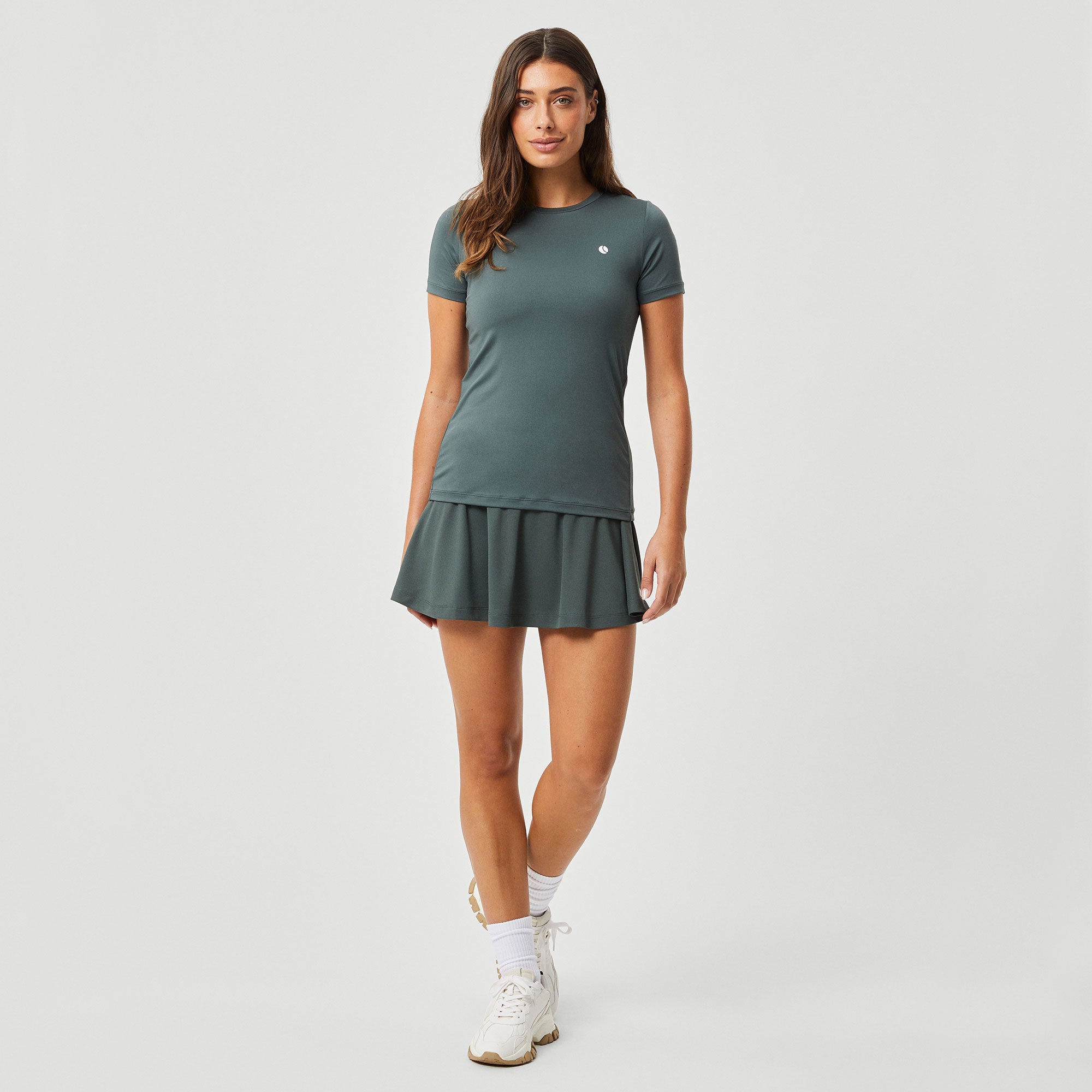 Björn Borg Ace Women's Slim Tennis Shirt - Green (3)